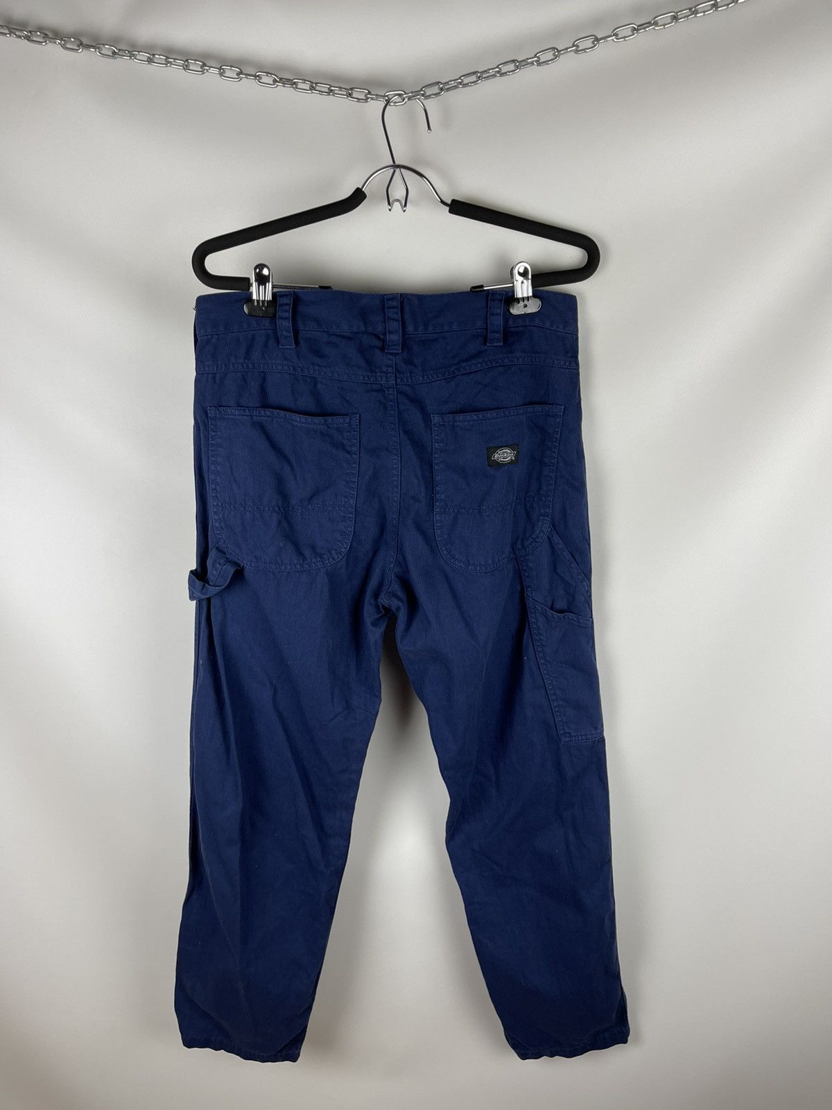 Dickies Dickies vintage streetwear workwear blue chino pants denim Size US 31 - 2 Thumbnail