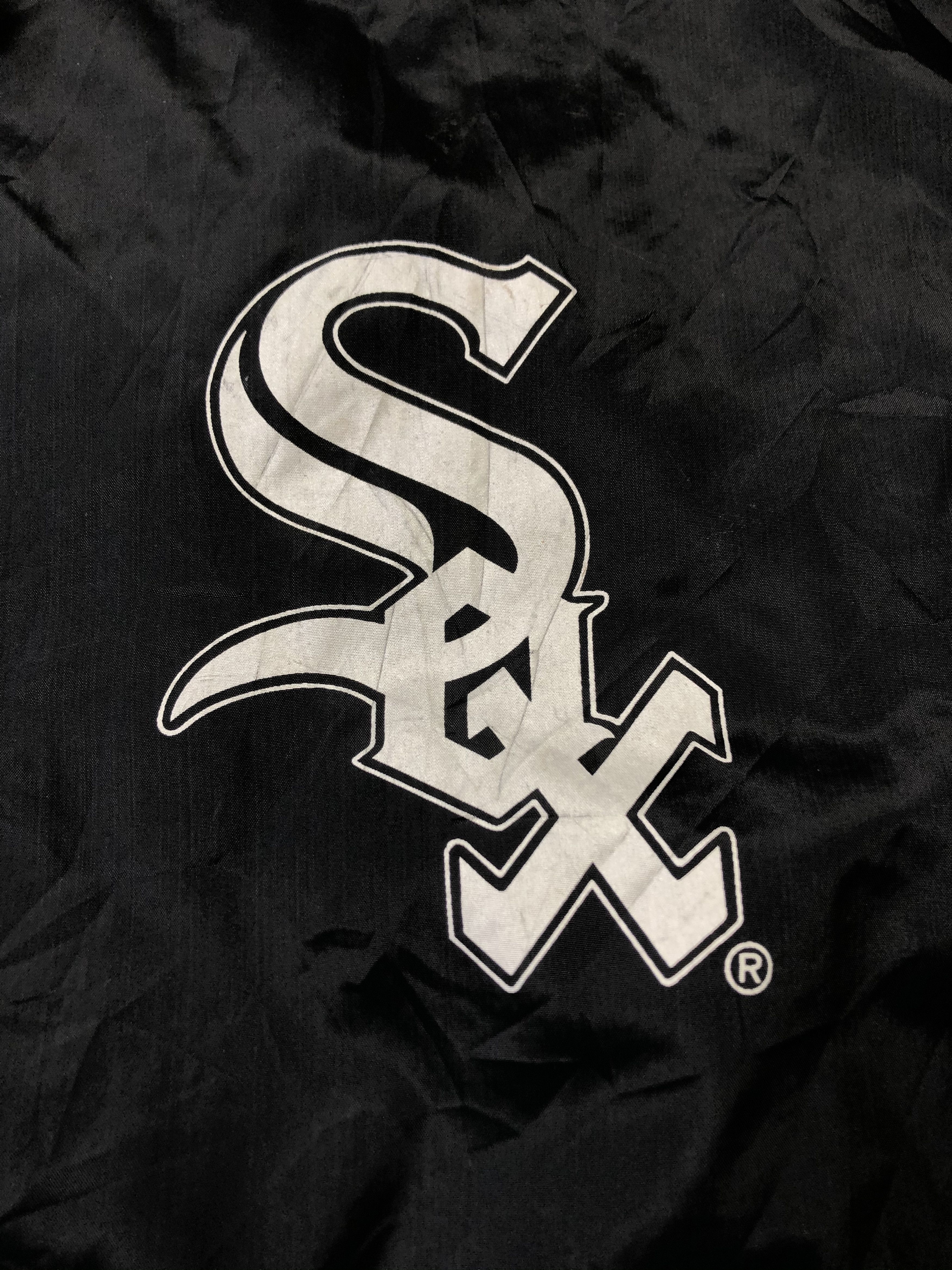 MLB × Vintage Vintage Chicago White Sox Jacker Rare Windbreaker Y2K Hype Size US L / EU 52-54 / 3 - 4 Thumbnail