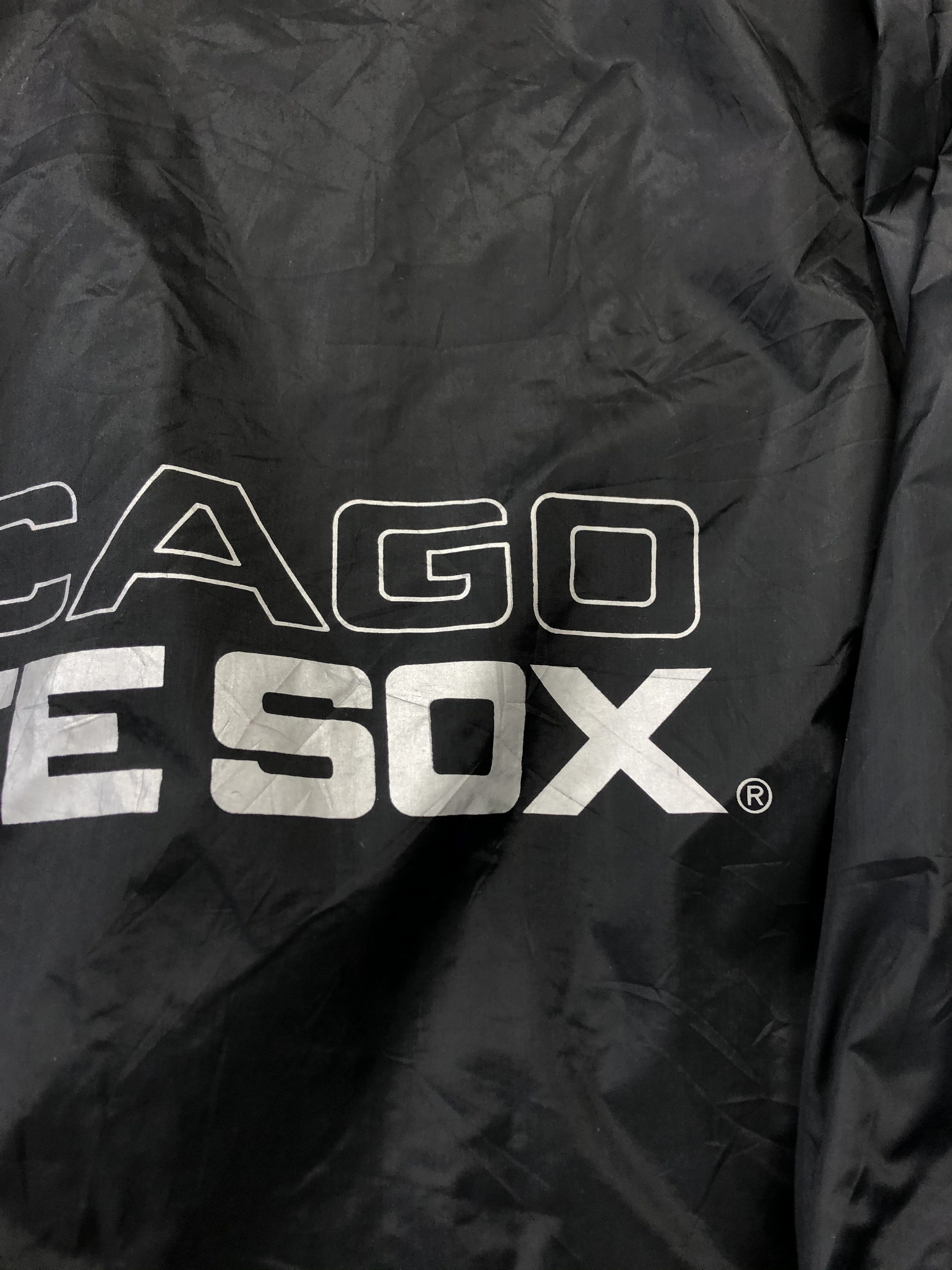 MLB × Vintage Vintage Chicago White Sox Jacker Rare Windbreaker Y2K Hype Size US L / EU 52-54 / 3 - 14 Thumbnail