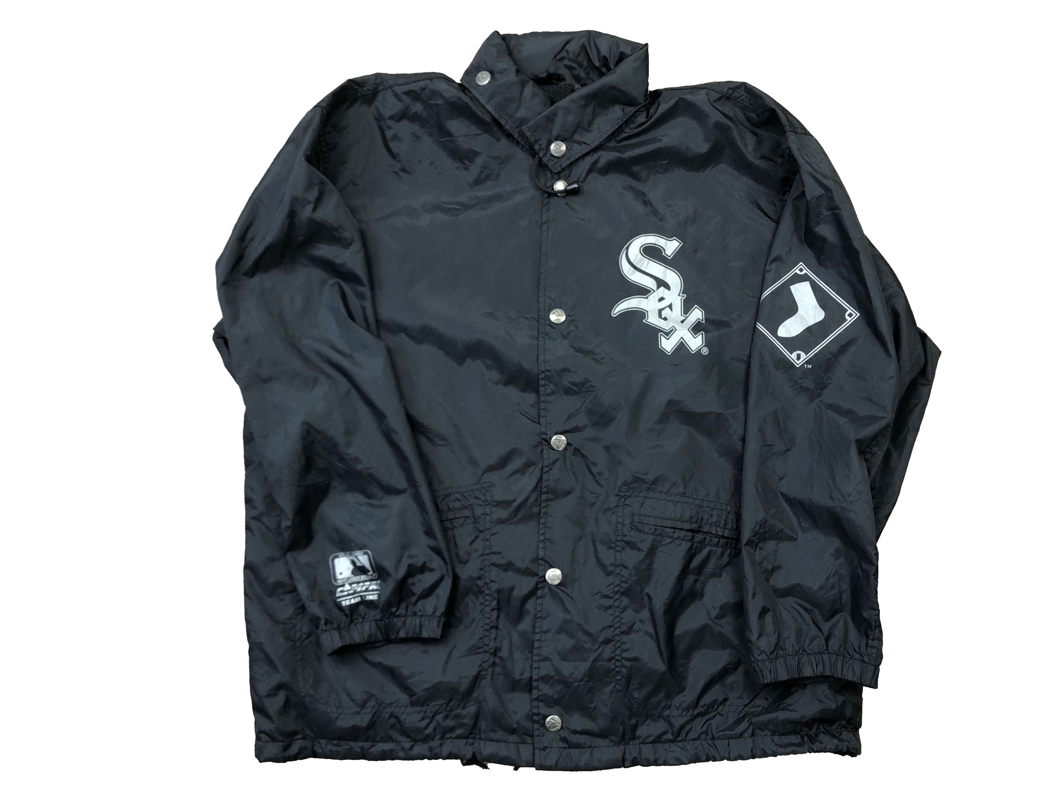 MLB × Vintage Vintage Chicago White Sox Jacker Rare Windbreaker Y2K Hype Size US L / EU 52-54 / 3 - 1 Thumbnail