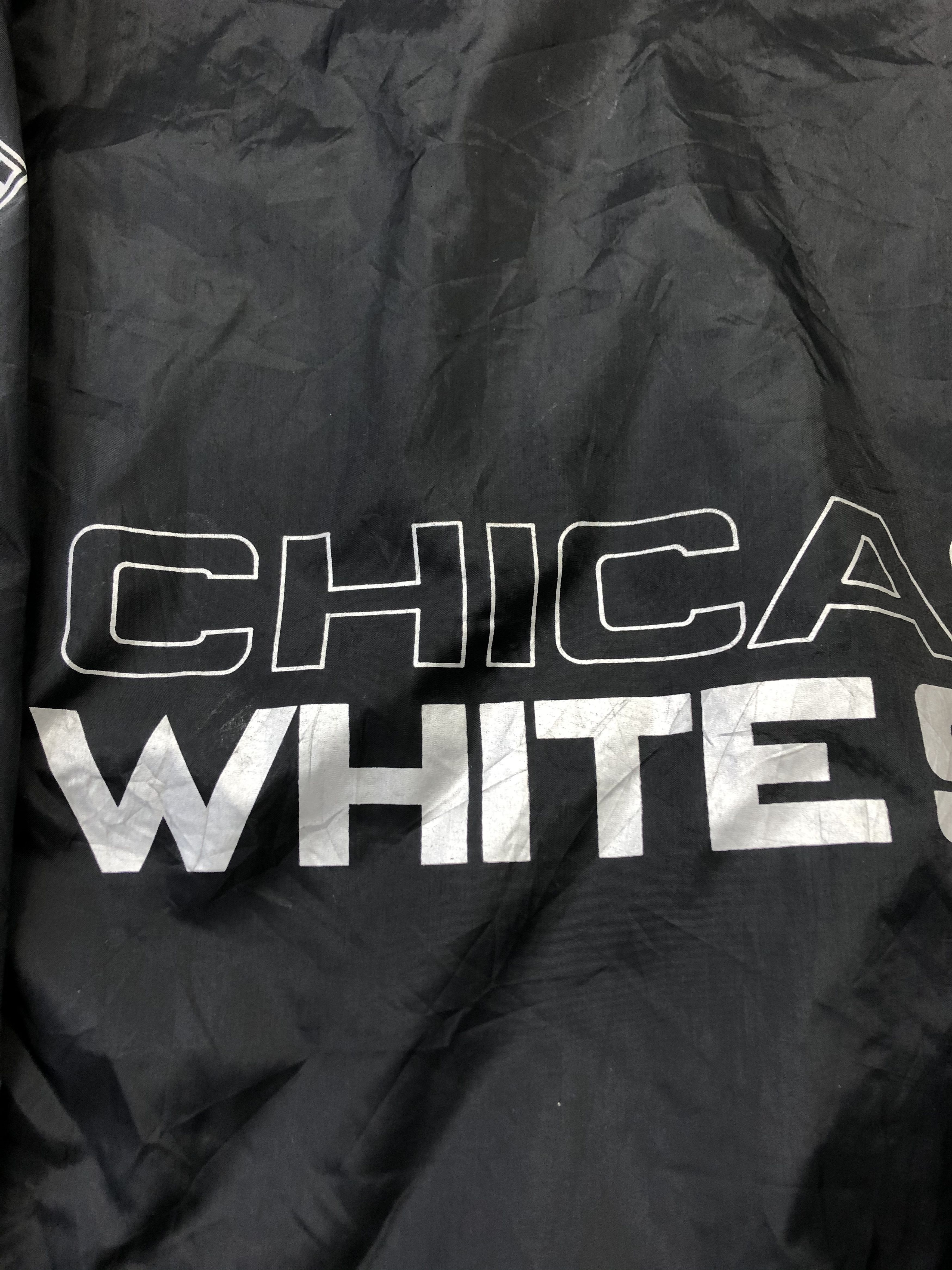 MLB × Vintage Vintage Chicago White Sox Jacker Rare Windbreaker Y2K Hype Size US L / EU 52-54 / 3 - 13 Thumbnail
