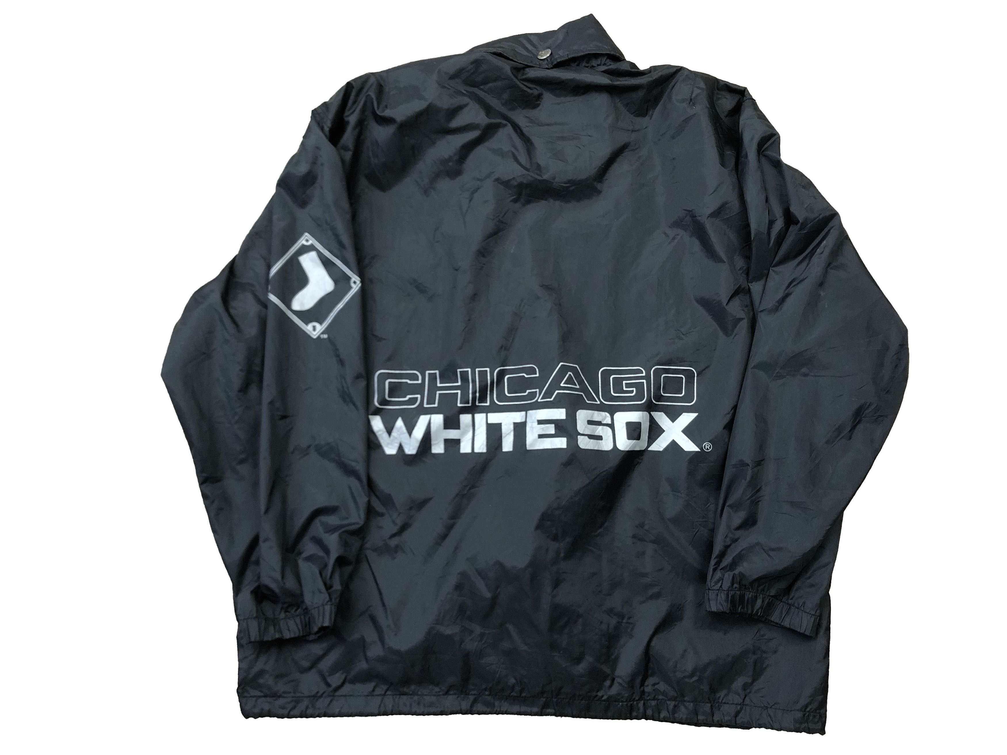 MLB × Vintage Vintage Chicago White Sox Jacker Rare Windbreaker Y2K Hype Size US L / EU 52-54 / 3 - 2 Thumbnail
