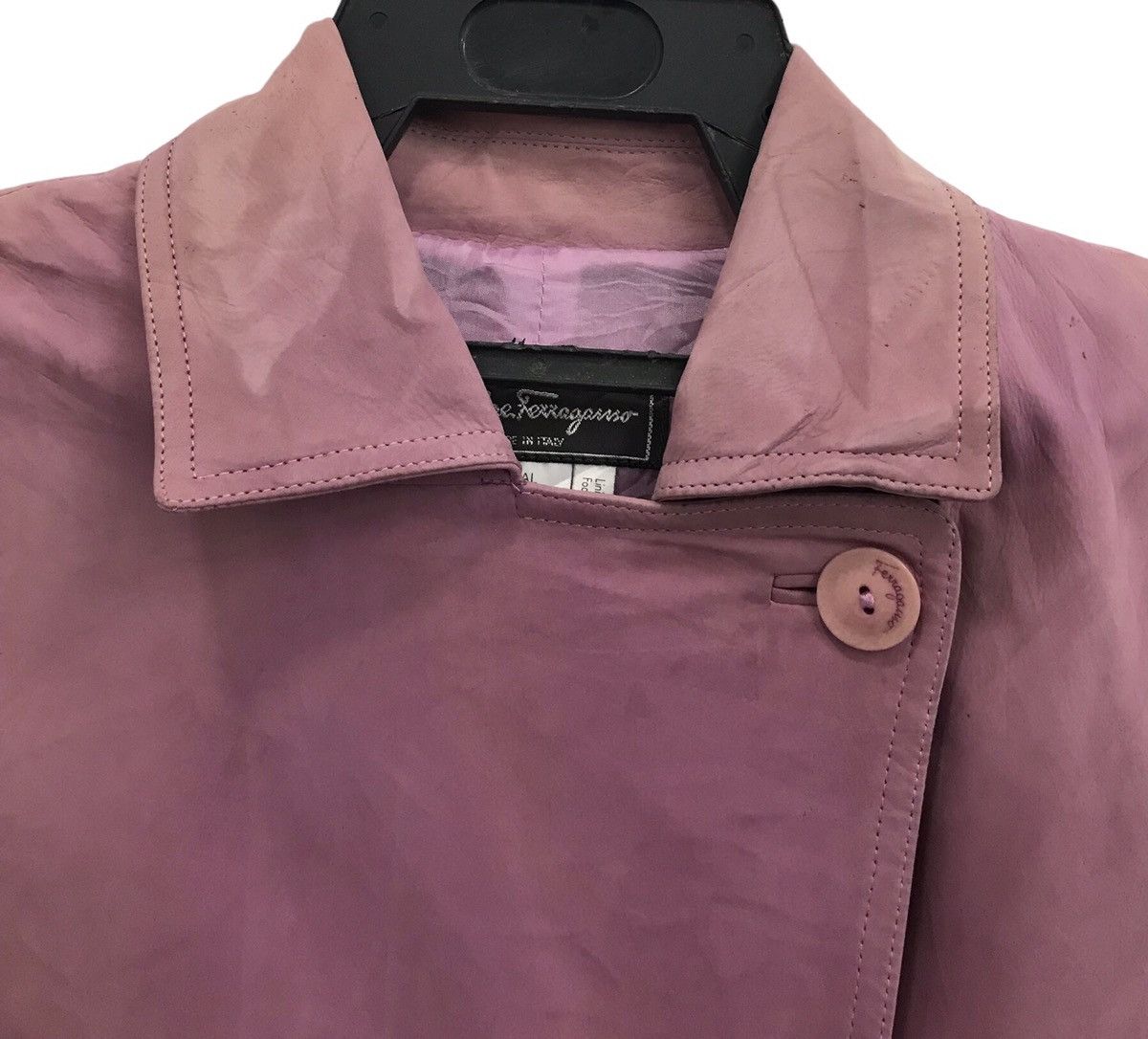 Salvatore Ferragamo SALVATORE FERRAGAMO MADE IN ITALY REAL LEATHER JACKET Size US M / EU 48-50 / 2 - 3 Thumbnail