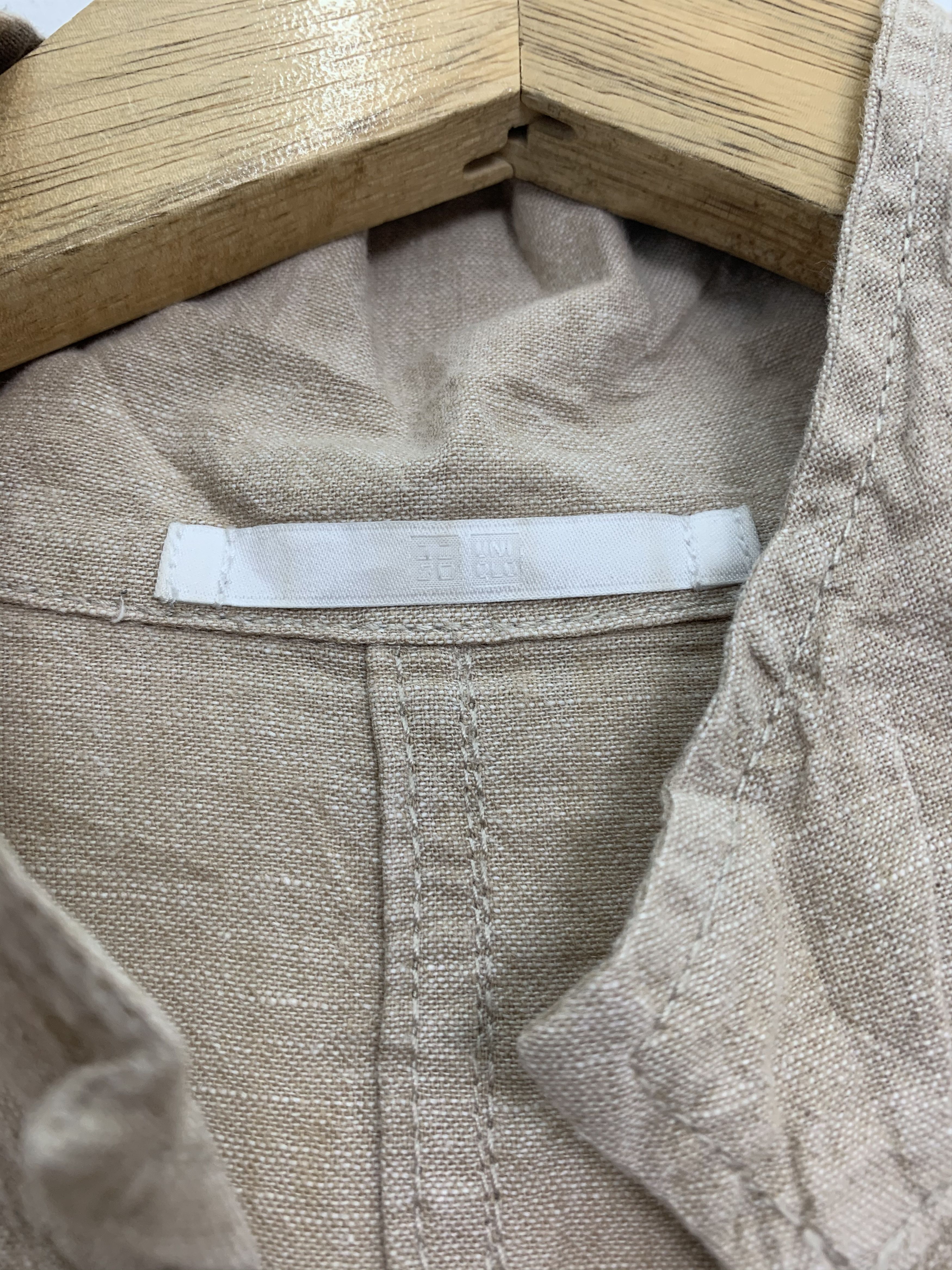 Japanese Brand Flannel Shirt Uniqlo Check Long Sleeve #179 Size US XL / EU 56 / 4 - 7 Thumbnail