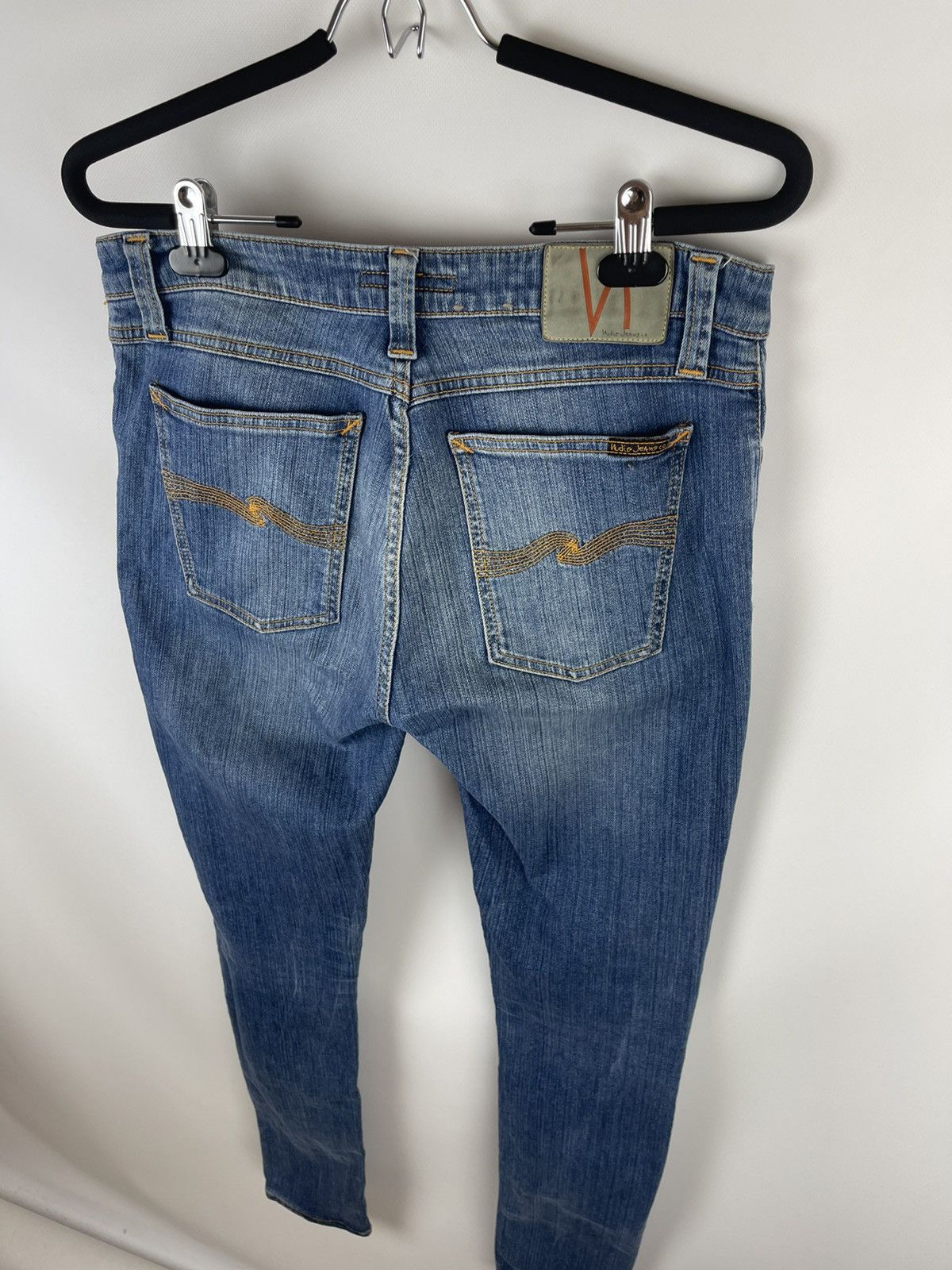Nudie Jeans Nudie jeans skinny lin indigo legend denim pants Size US 30 / EU 46 - 9 Thumbnail