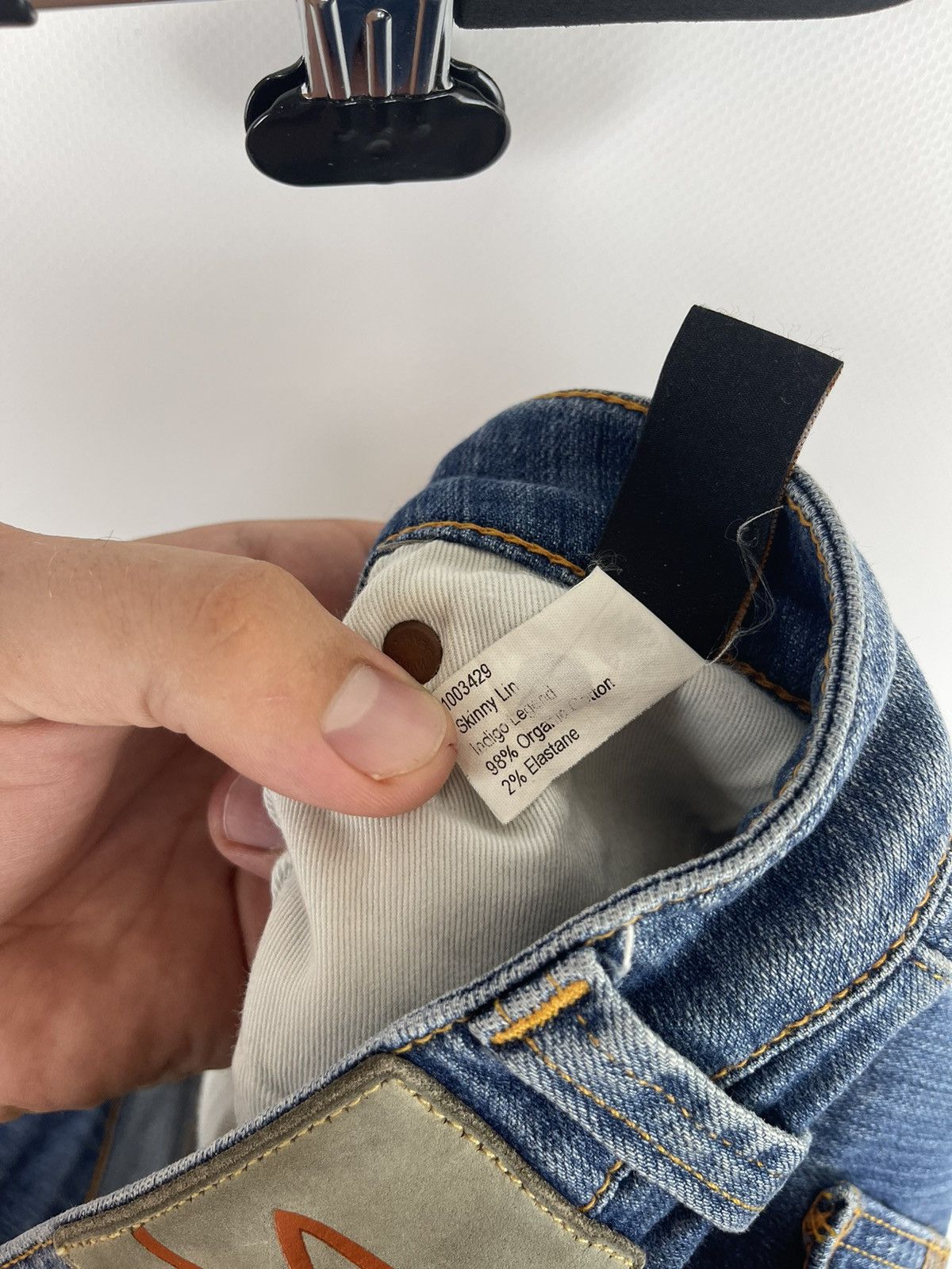 Nudie Jeans Nudie jeans skinny lin indigo legend denim pants Size US 30 / EU 46 - 11 Thumbnail