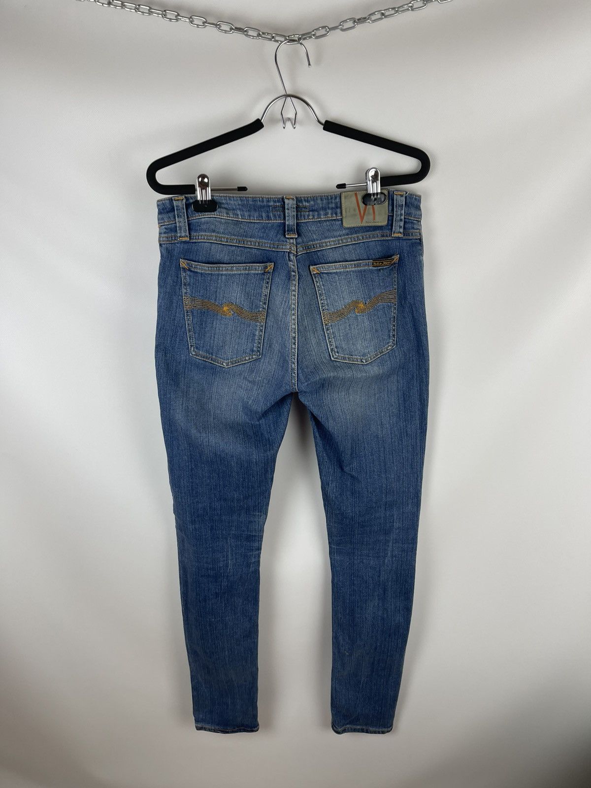 Nudie Jeans Nudie jeans skinny lin indigo legend denim pants Size US 30 / EU 46 - 2 Thumbnail