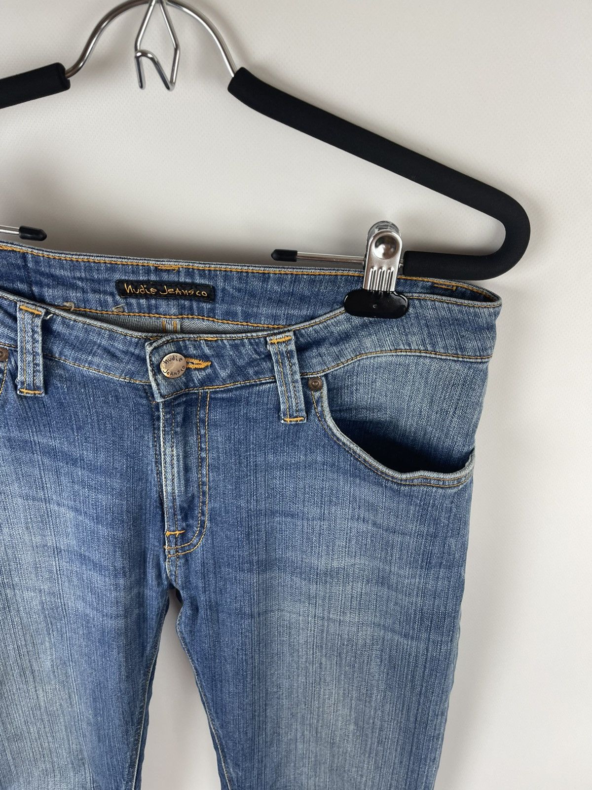 Nudie Jeans Nudie jeans skinny lin indigo legend denim pants Size US 30 / EU 46 - 5 Thumbnail