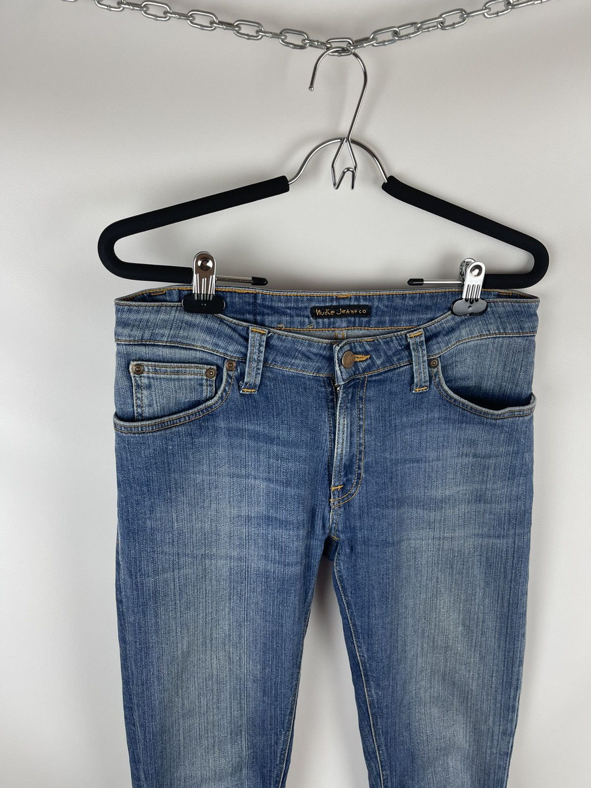 Nudie Jeans Nudie jeans skinny lin indigo legend denim pants Size US 30 / EU 46 - 3 Thumbnail