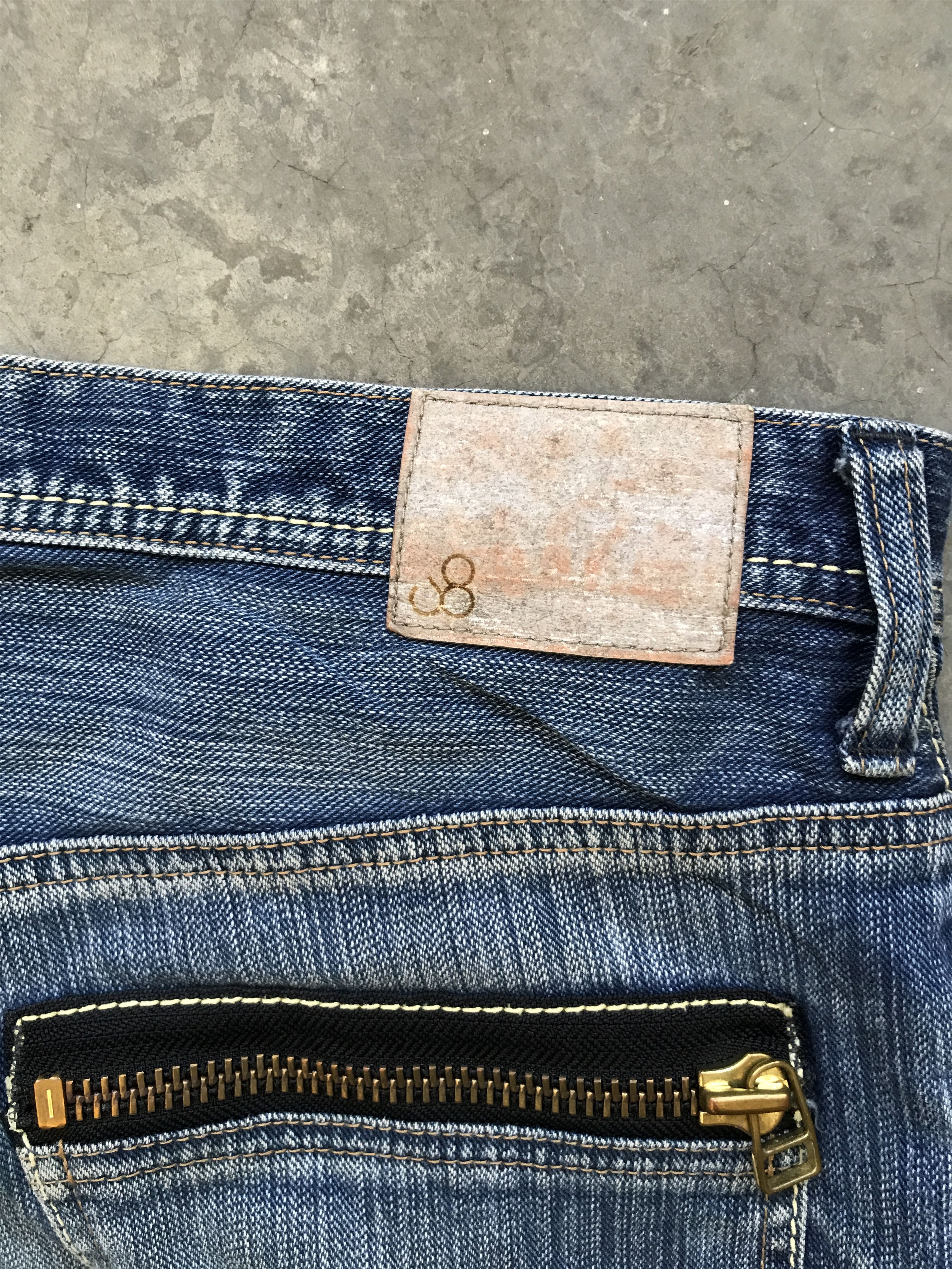 Japanese Brand × Johnbull Johnbull Japan Skinny Workwear Carpenter Denim Size US 34 / EU 50 - 10 Thumbnail