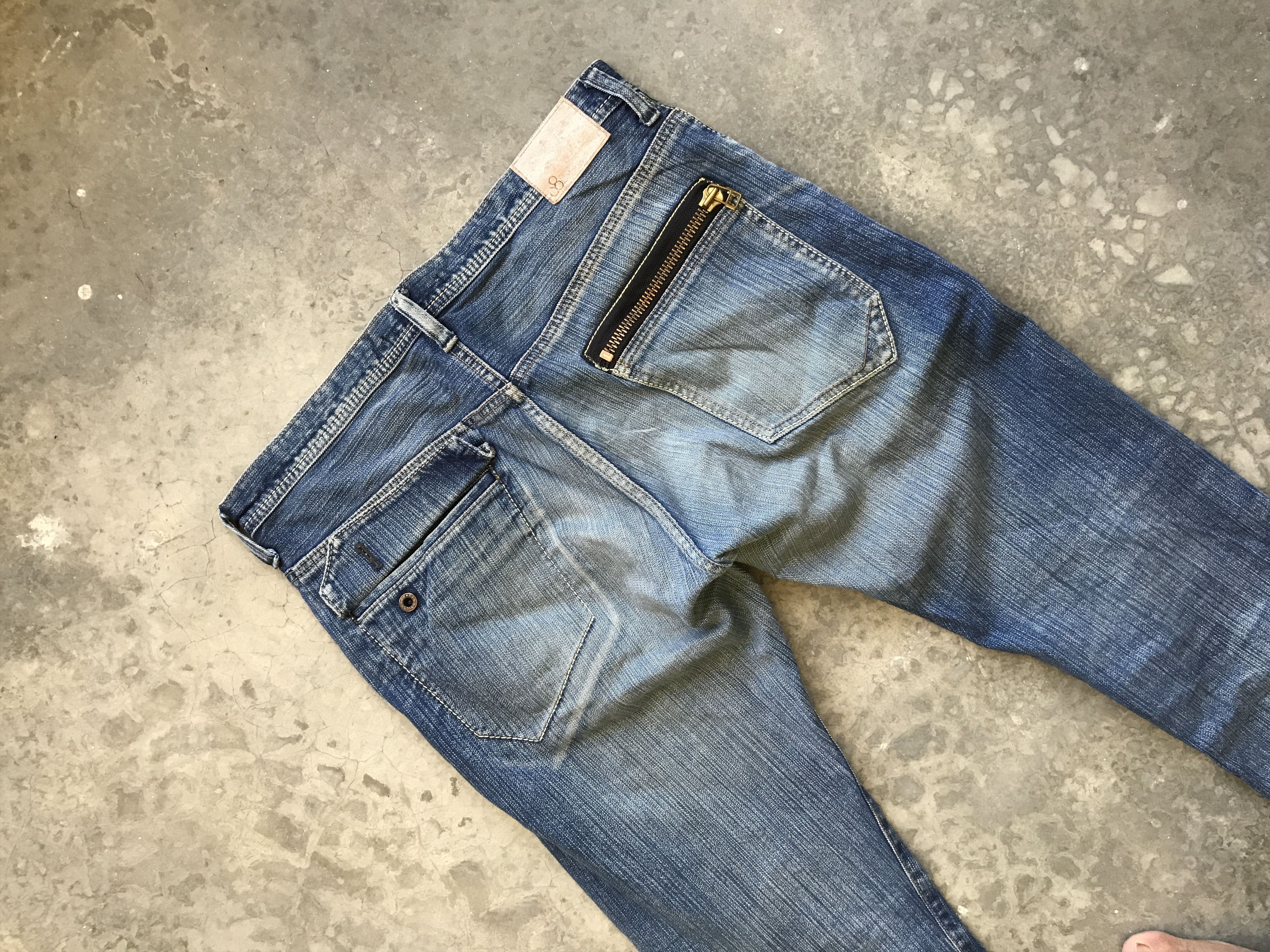 Japanese Brand × Johnbull Johnbull Japan Skinny Workwear Carpenter Denim Size US 34 / EU 50 - 8 Thumbnail