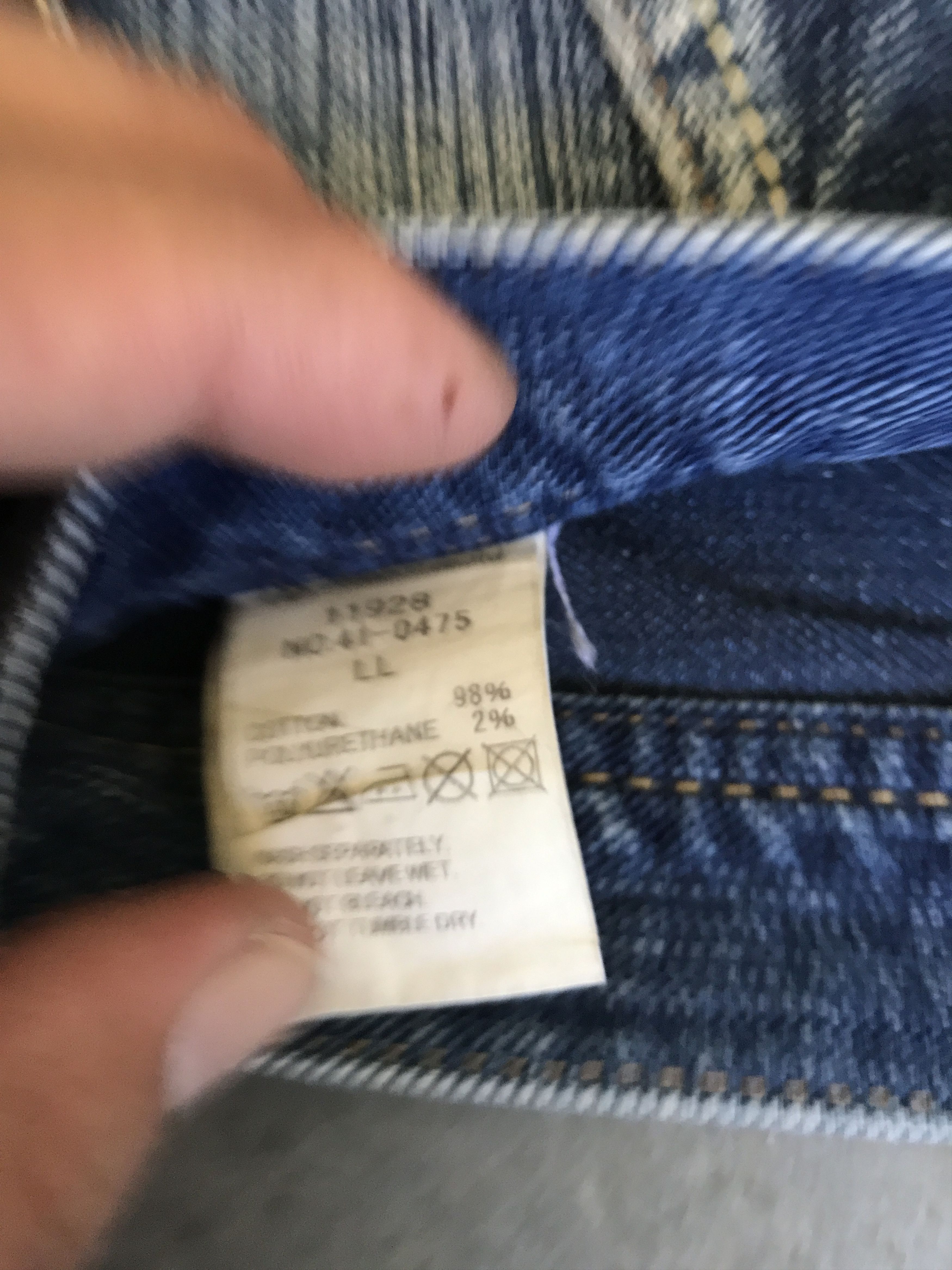 Japanese Brand × Johnbull Johnbull Japan Skinny Workwear Carpenter Denim Size US 34 / EU 50 - 6 Thumbnail