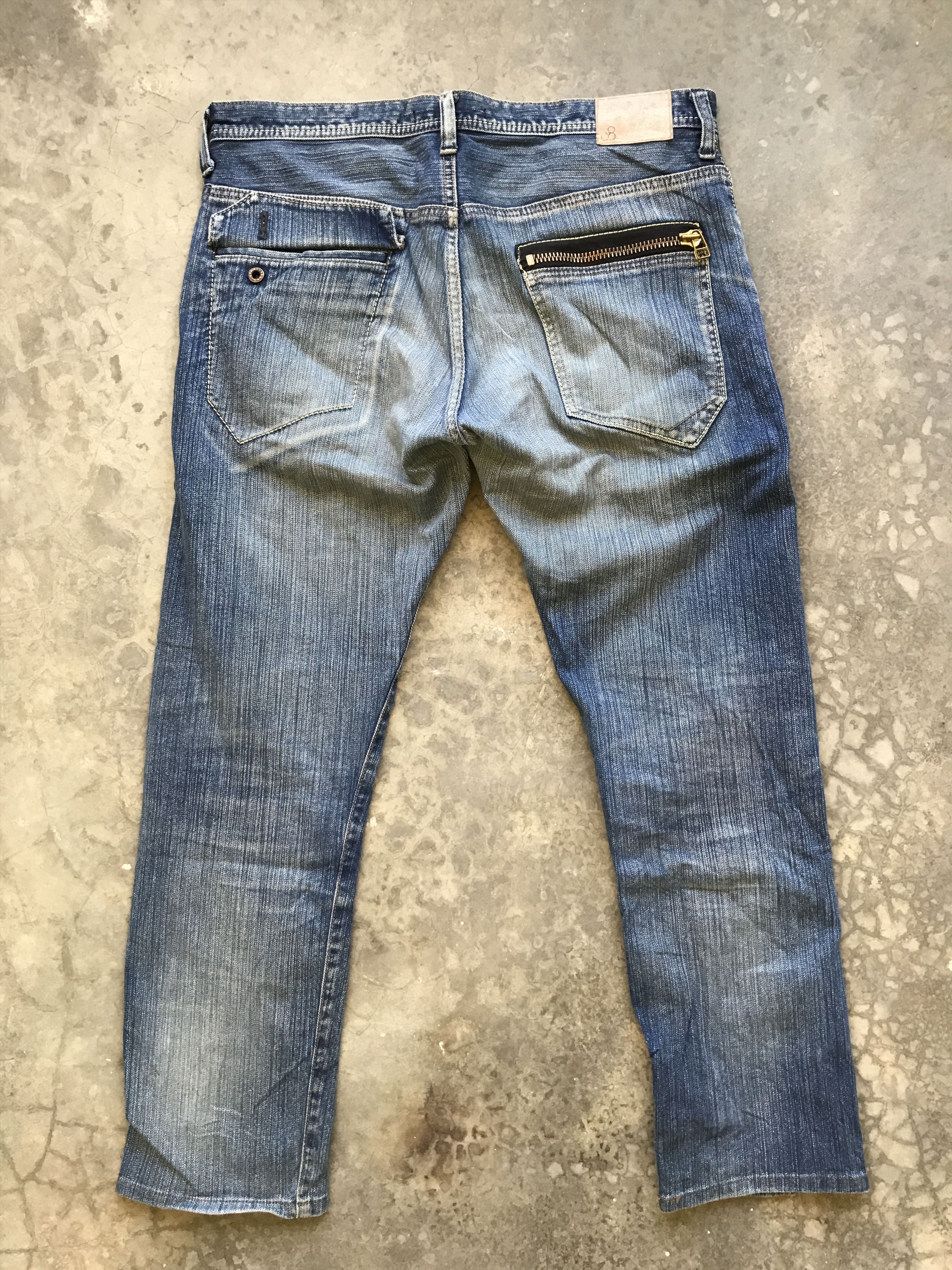 Japanese Brand × Johnbull Johnbull Japan Skinny Workwear Carpenter Denim Size US 34 / EU 50 - 7 Thumbnail