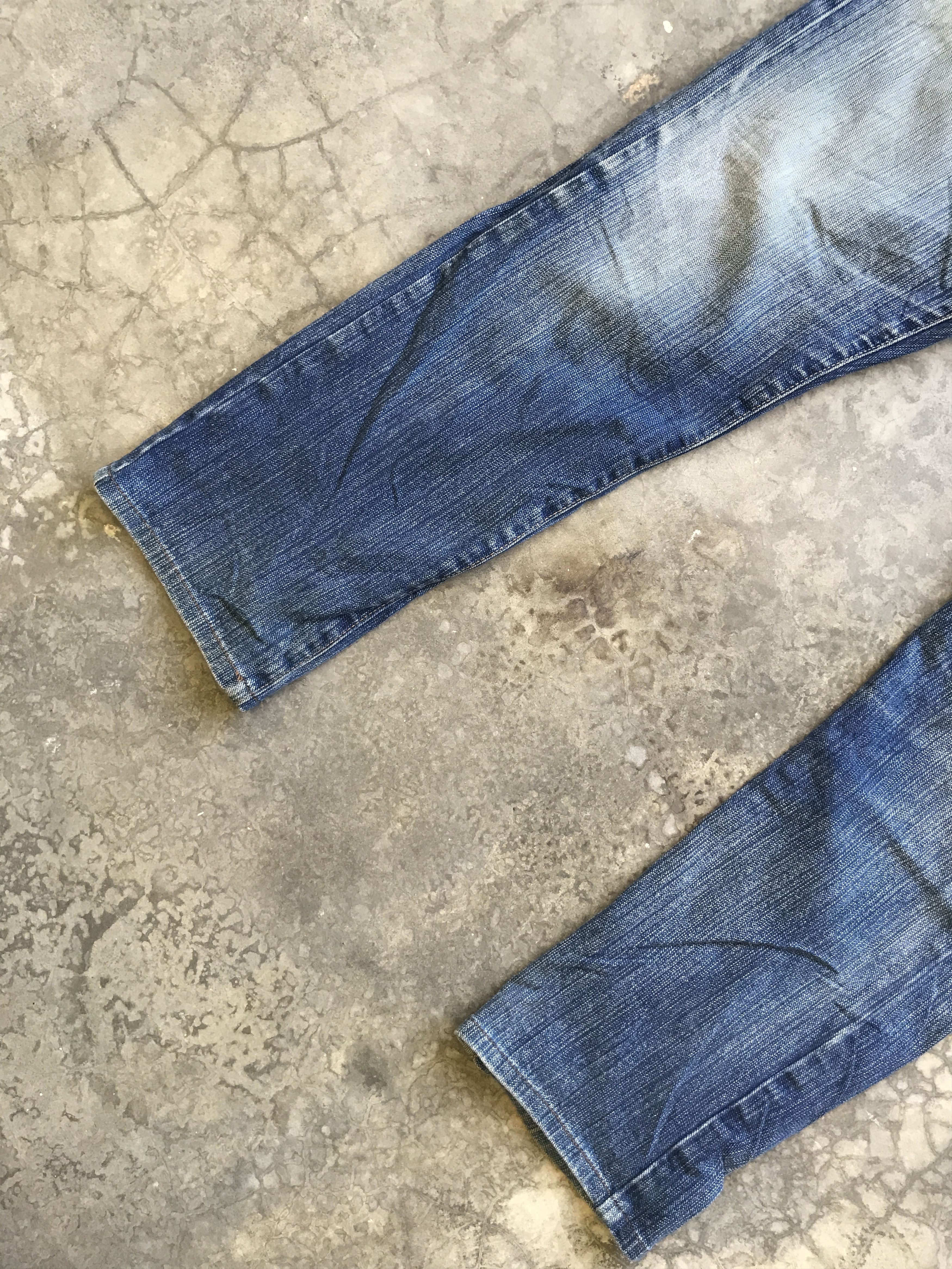 Japanese Brand × Johnbull Johnbull Japan Skinny Workwear Carpenter Denim Size US 34 / EU 50 - 3 Thumbnail