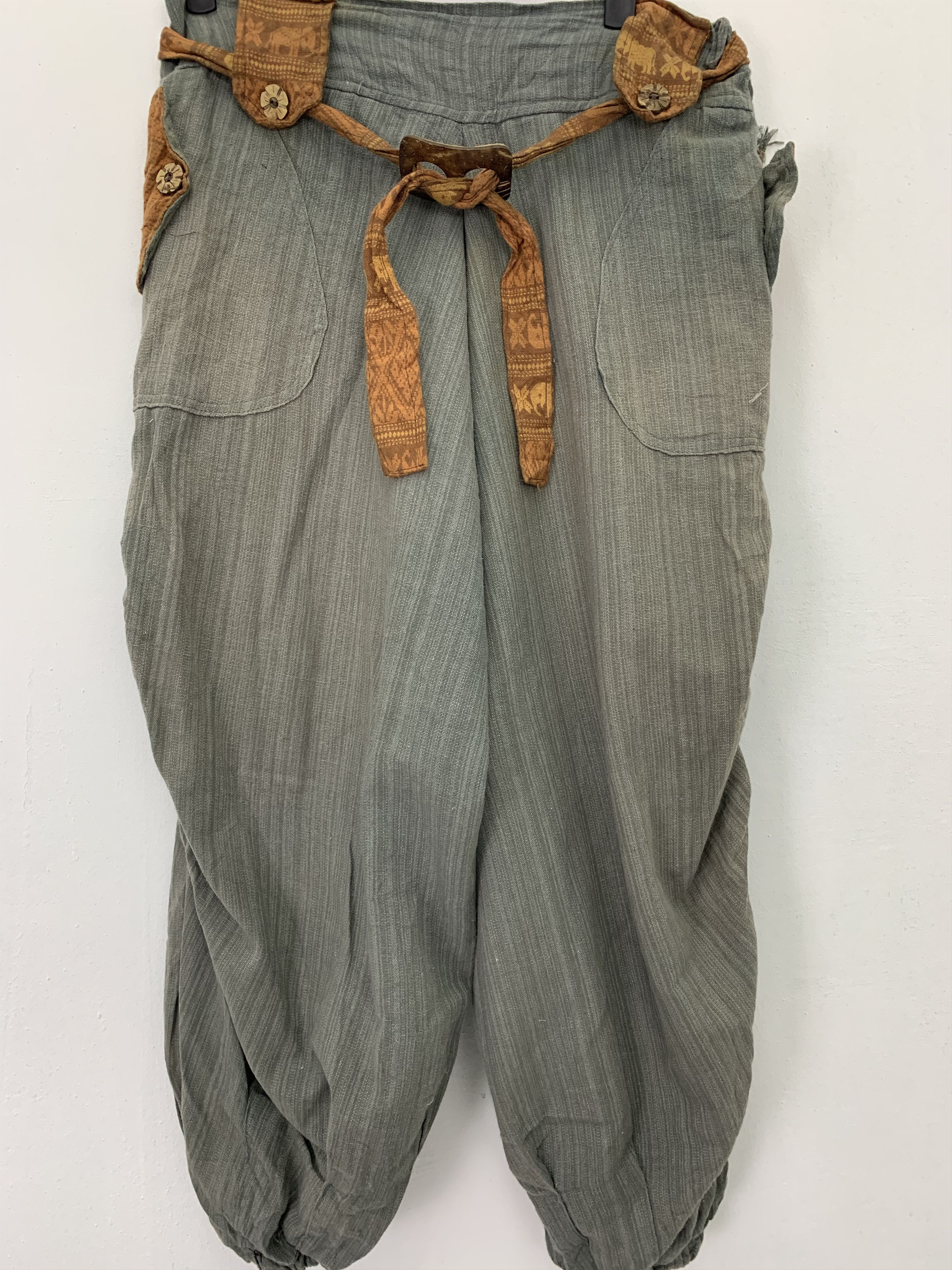 Japanese Brand Casual Pants Unbranded Very Rare Pants Japanese Branded Size US 28 / EU 44 - 1 Thumbnail