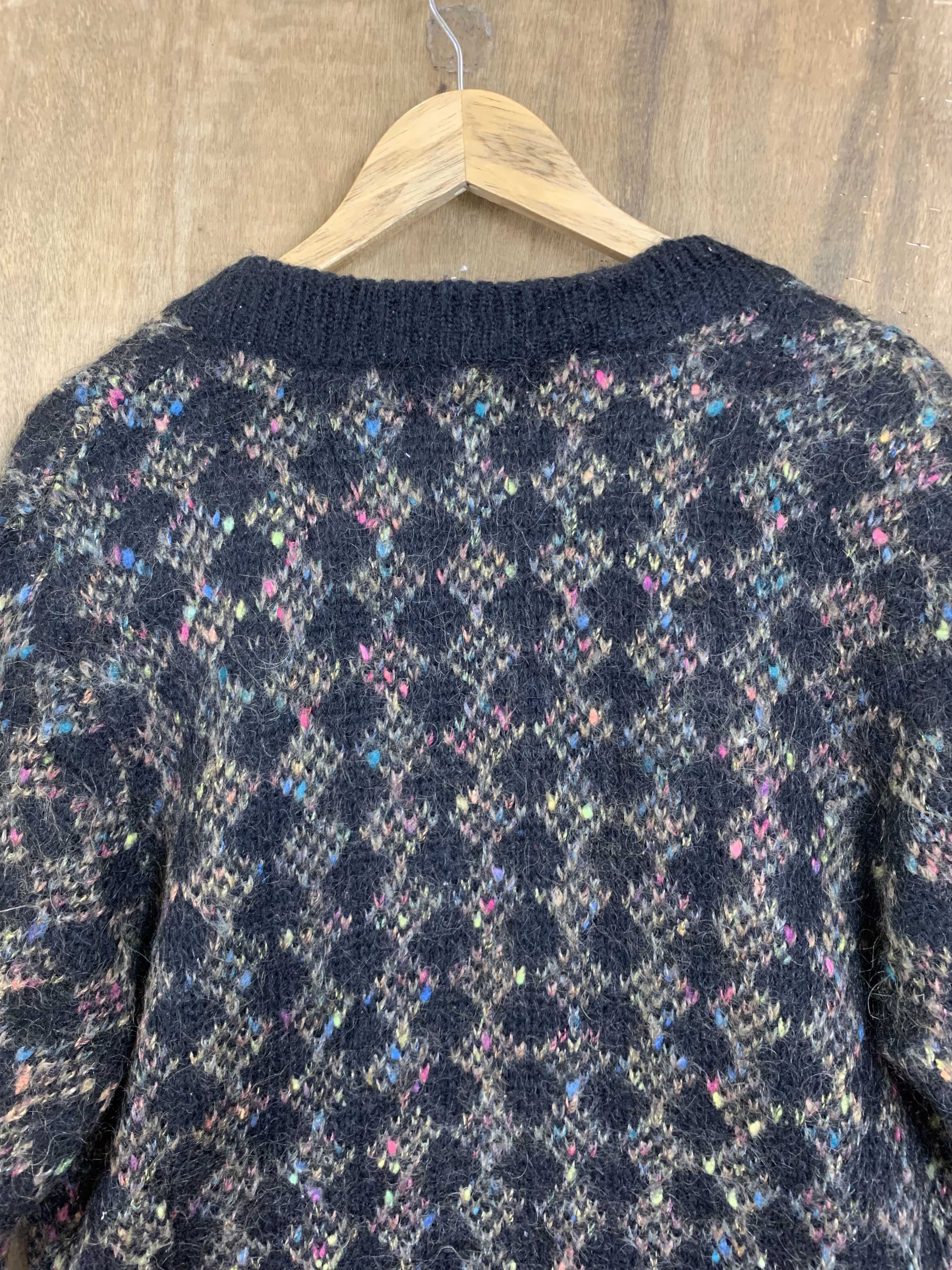 Japanese Brand Cardigan Superiore GR GR Mohair Vintage Size L / US 10 / IT 46 - 12 Thumbnail