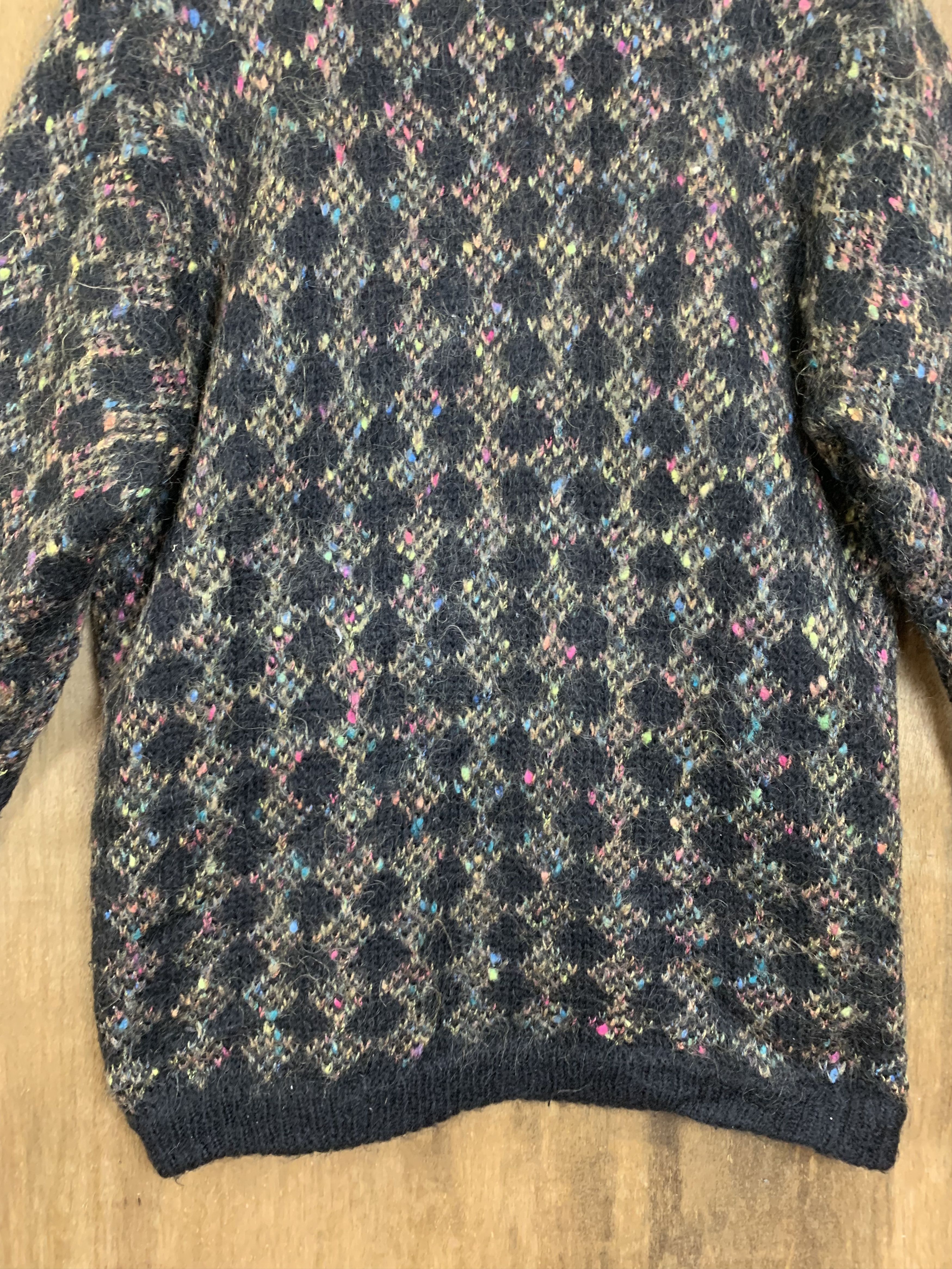 Japanese Brand Cardigan Superiore GR GR Mohair Vintage Size L / US 10 / IT 46 - 15 Thumbnail