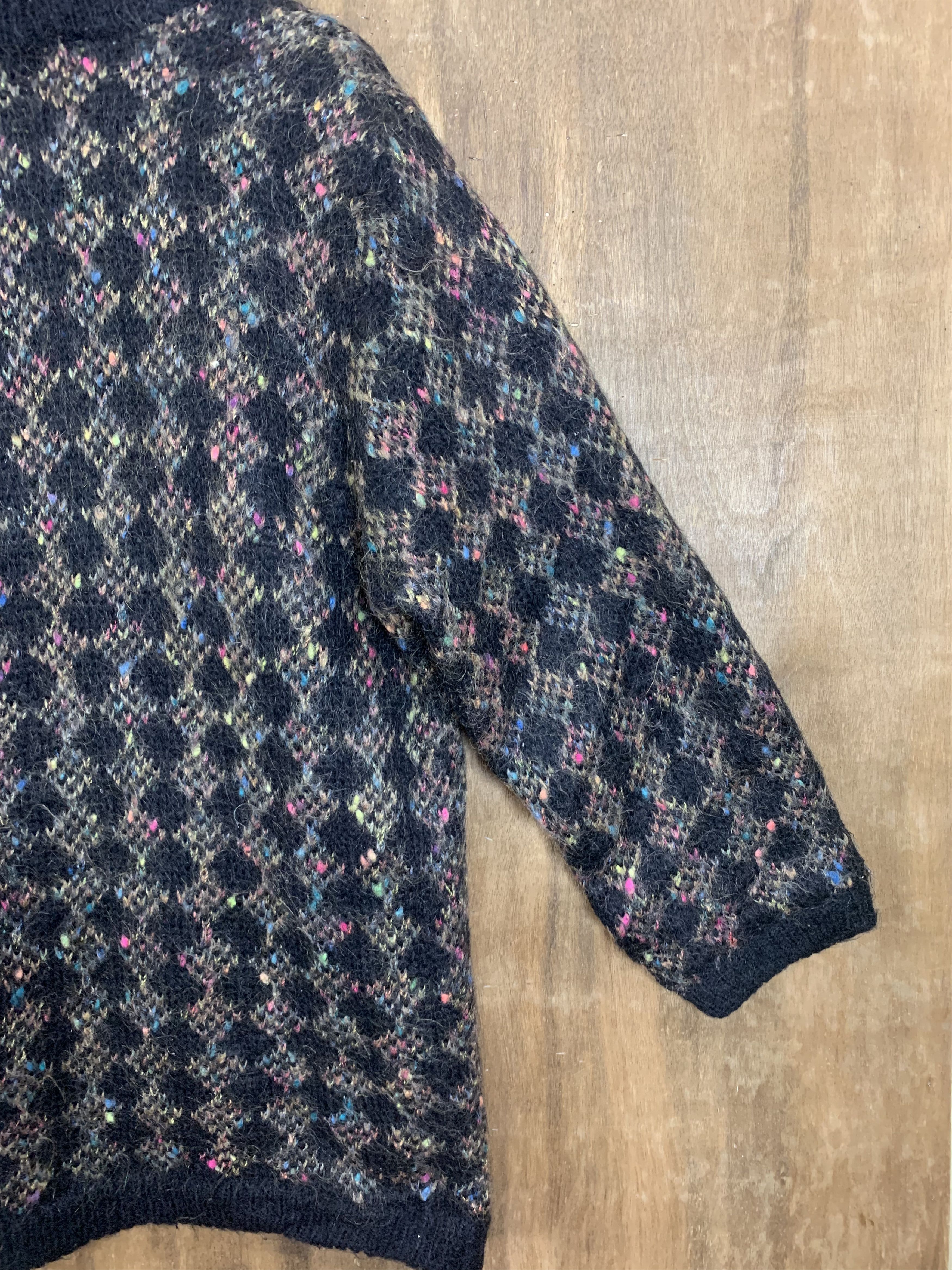 Japanese Brand Cardigan Superiore GR GR Mohair Vintage Size L / US 10 / IT 46 - 14 Thumbnail
