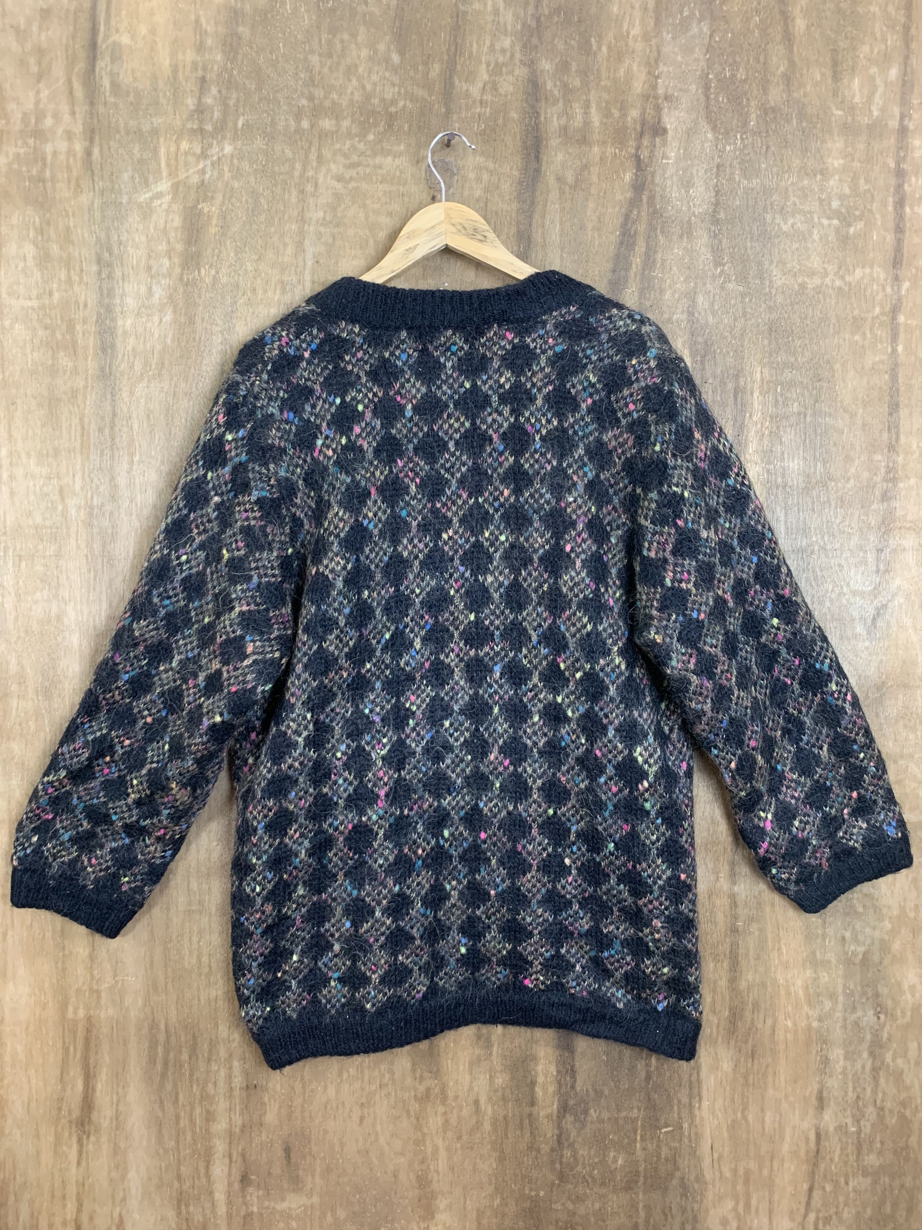 Japanese Brand Cardigan Superiore GR GR Mohair Vintage Size L / US 10 / IT 46 - 2 Thumbnail