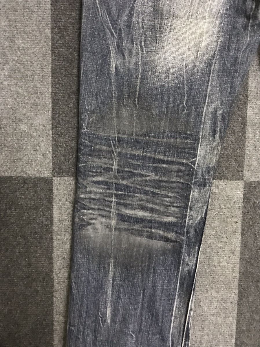 Japanese Brand × Seditionaries D124 DAILY NEWS Dirty Style Thunder Fades Jeans Size US 32 / EU 48 - 16 Thumbnail