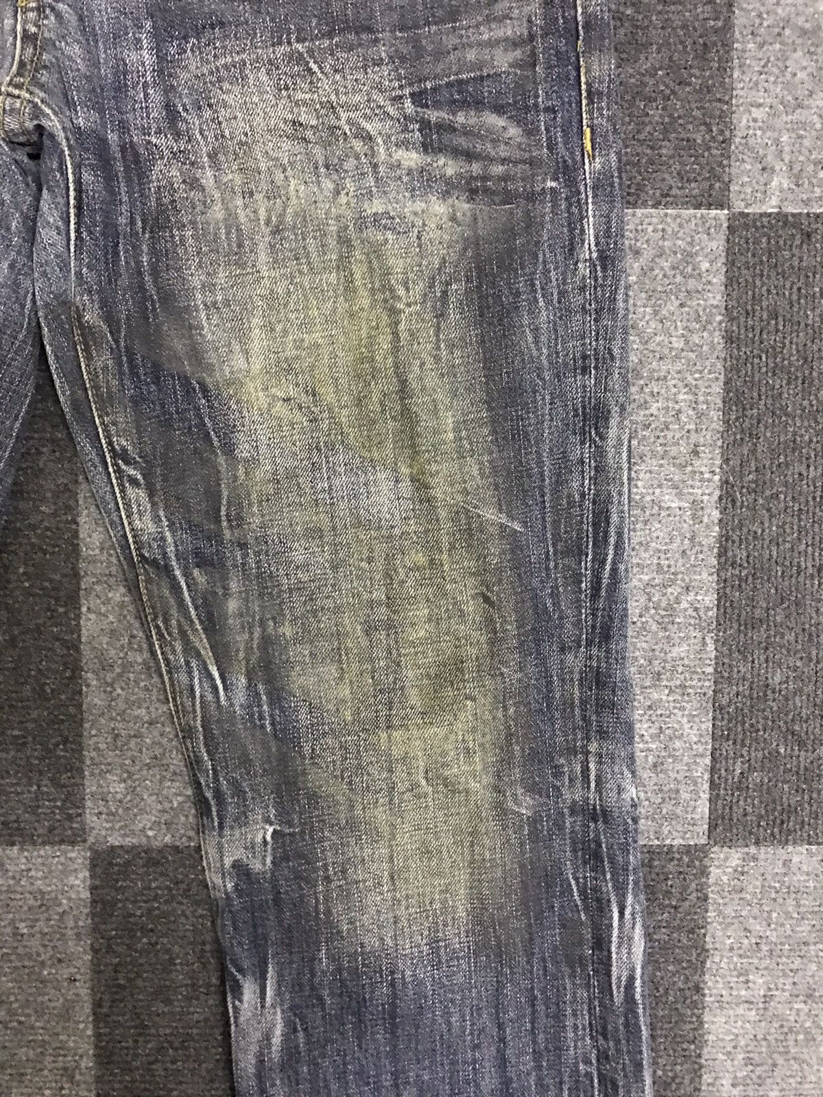 Japanese Brand × Seditionaries D124 DAILY NEWS Dirty Style Thunder Fades Jeans Size US 32 / EU 48 - 6 Thumbnail