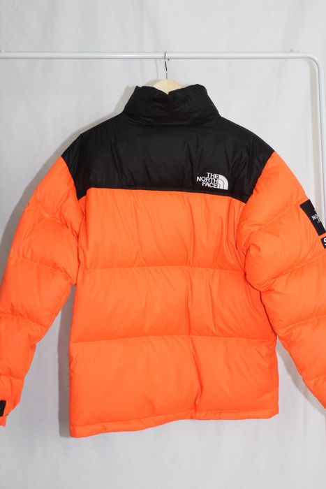 Orange supreme deals north face