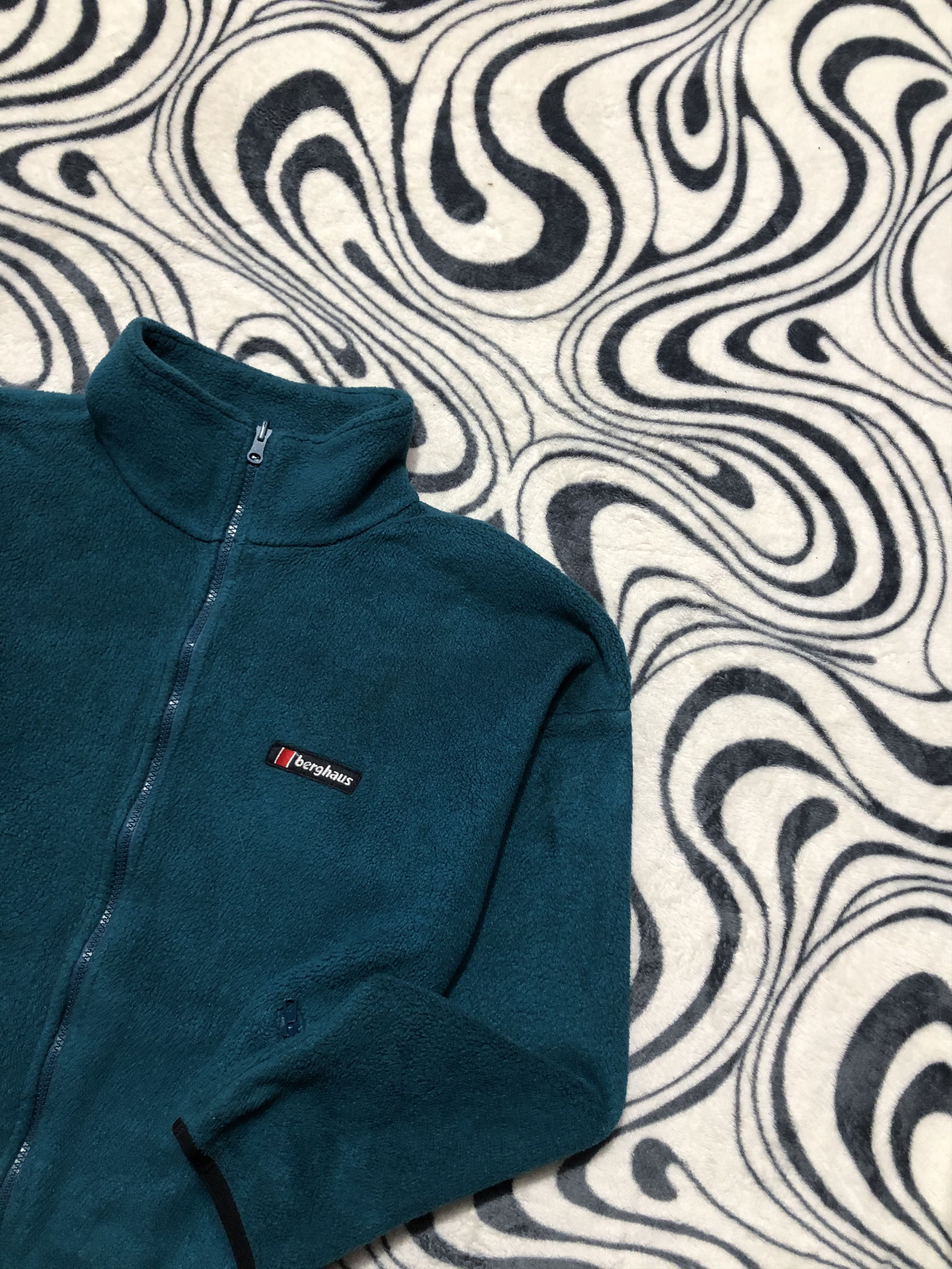 Berghaus Berghaus 90s Vintage Mens Full Zip Fleece Jacket Size US M / EU 48-50 / 2 - 2 Thumbnail