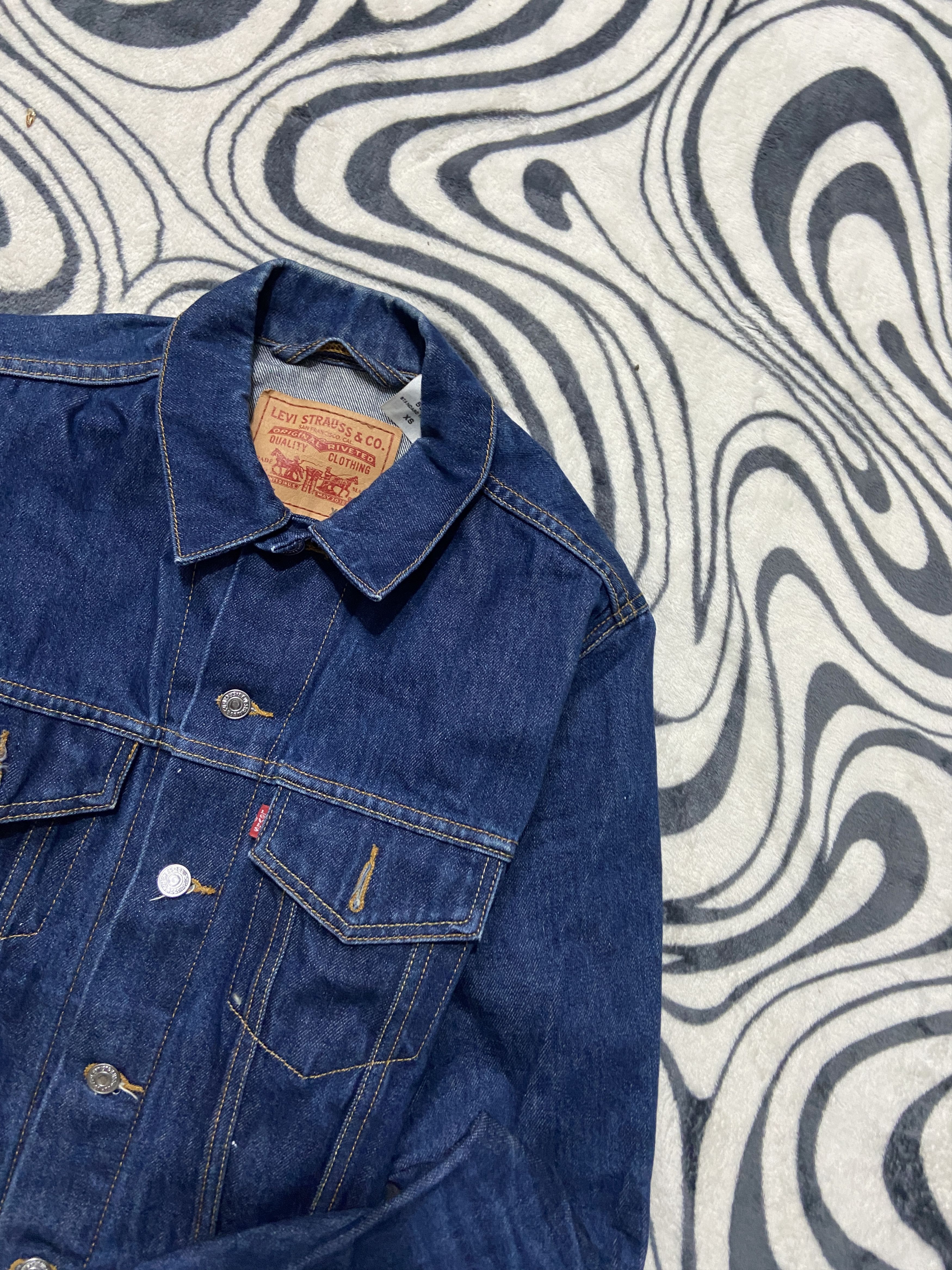 Levi's Levis Vintage Mens Denim Jacket Jeans Size US XS / EU 42 / 0 - 2 Thumbnail