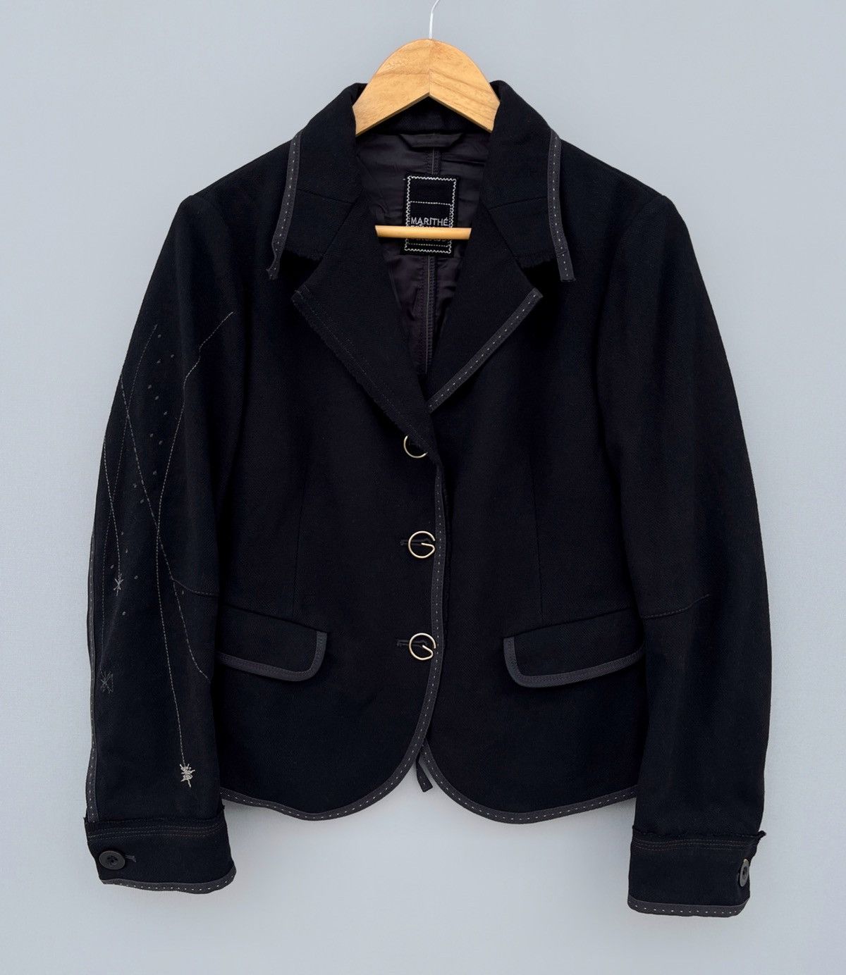 🔥Rare MARITHE FRANCOIS GIRBAUD Designer Jacket