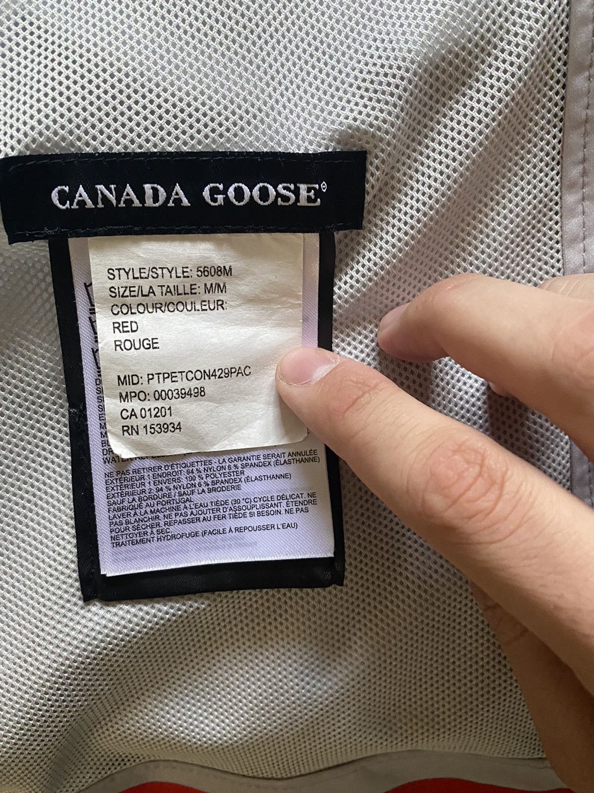 Canada Goose Nanaimo Waterproof Jacket Size US M / EU 48-50 / 2 - 4 Thumbnail