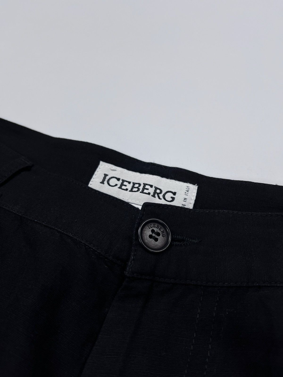 Iceberg × Japanese Brand 🔥 Vintage ICEBERG Relaxed Fit Japanese Pants Size US 34 / EU 50 - 6 Thumbnail