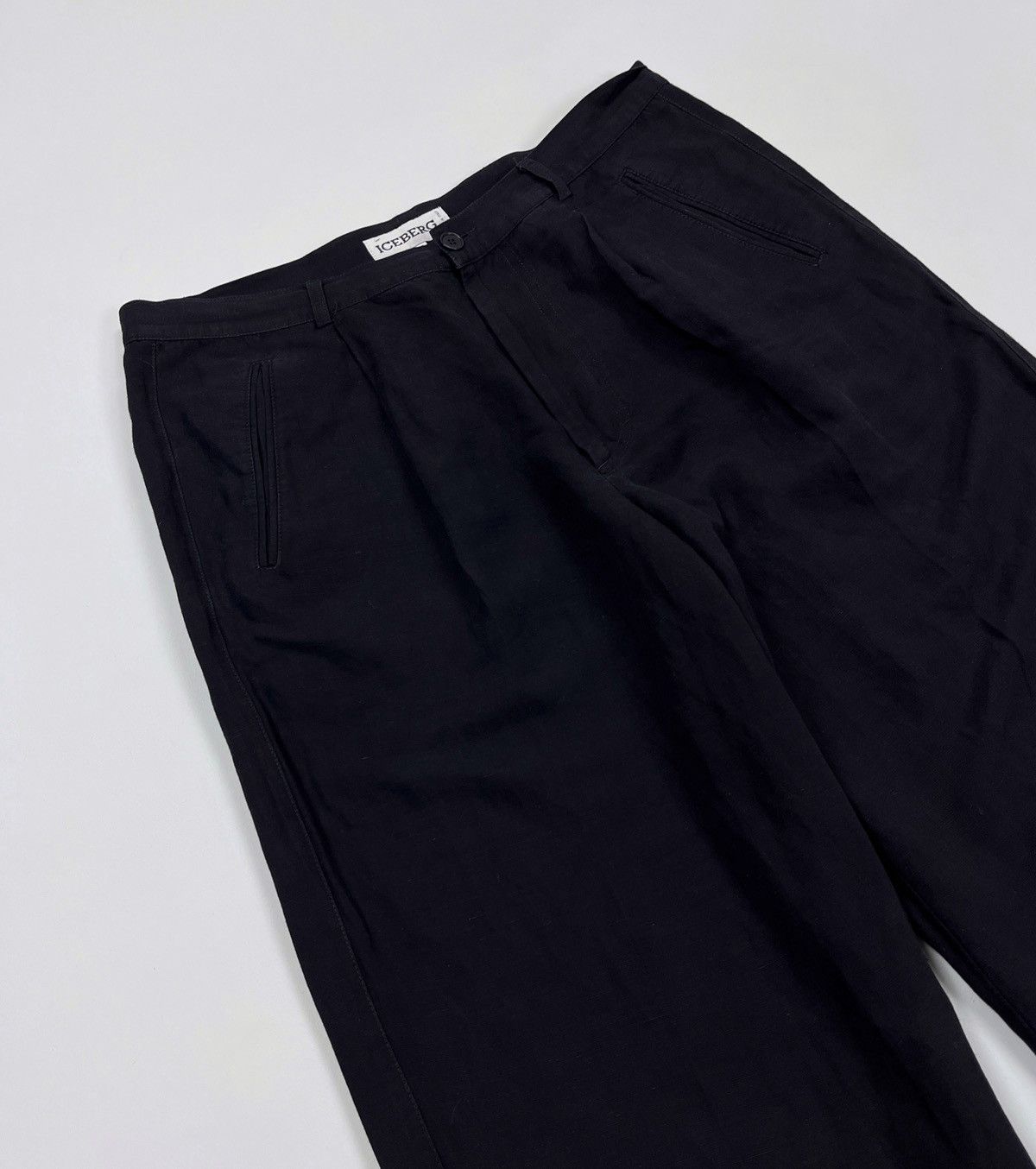 Iceberg × Japanese Brand 🔥 Vintage ICEBERG Relaxed Fit Japanese Pants Size US 34 / EU 50 - 3 Thumbnail