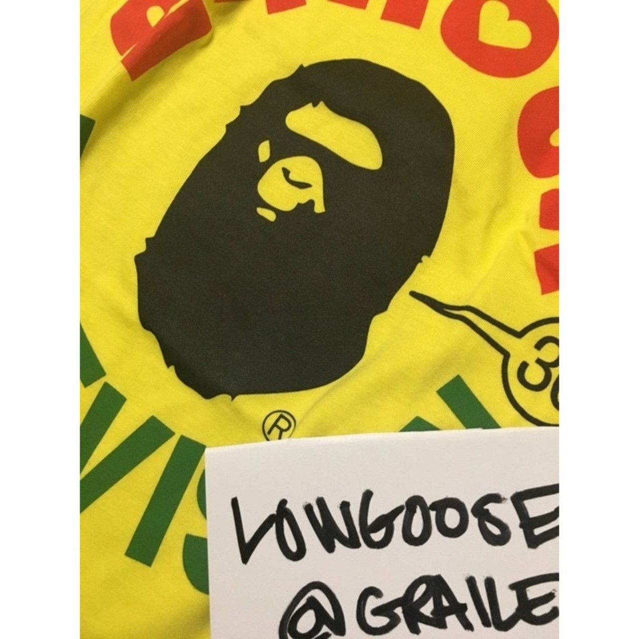 Bape Bape Tee 24 Hour Television College Logo Size US L / EU 52-54 / 3 - 3 Thumbnail