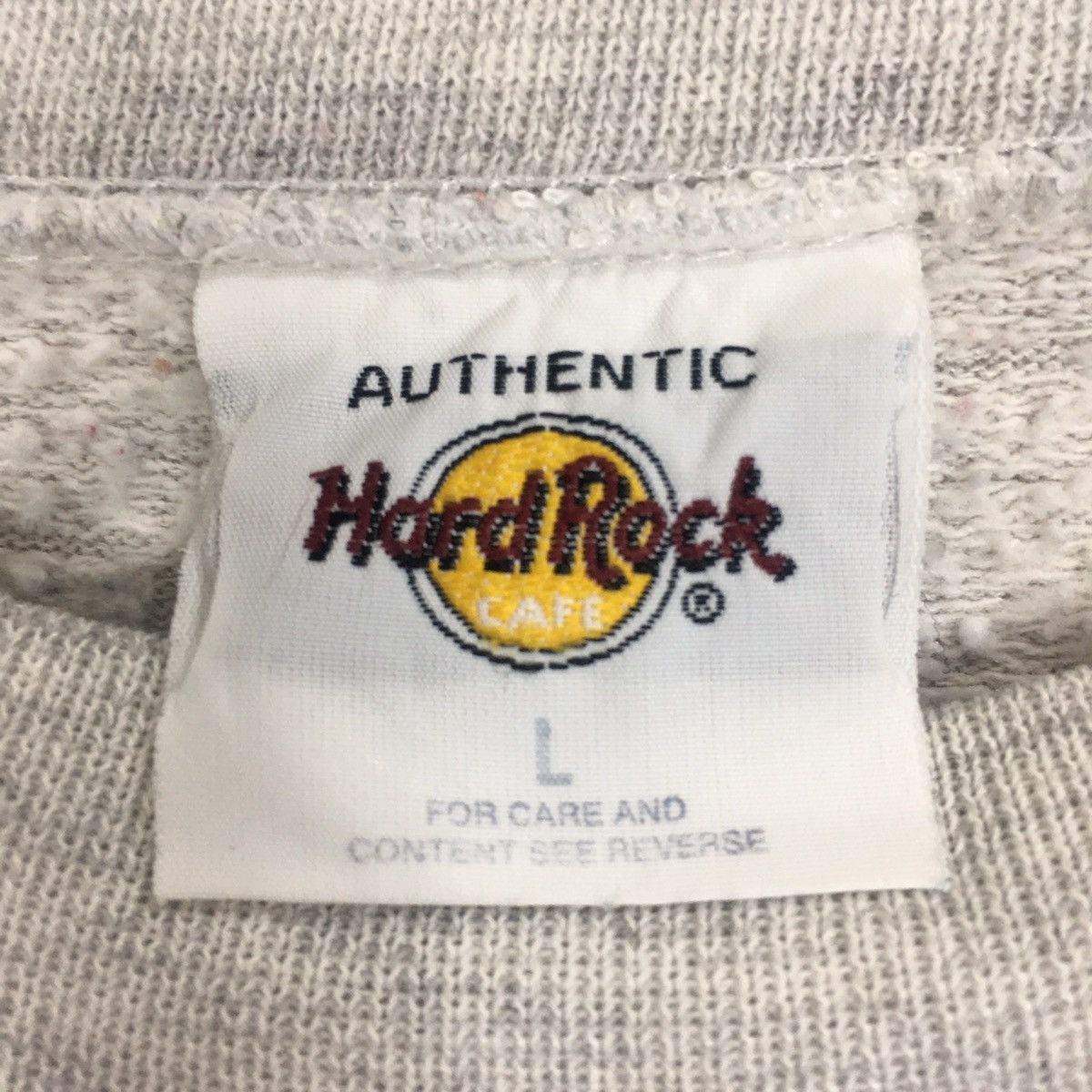 Hard Rock Cafe × Vintage Vintage Hard Rock Cafe Streetwear Crewneck Sweatshirt Size US L / EU 52-54 / 3 - 6 Thumbnail