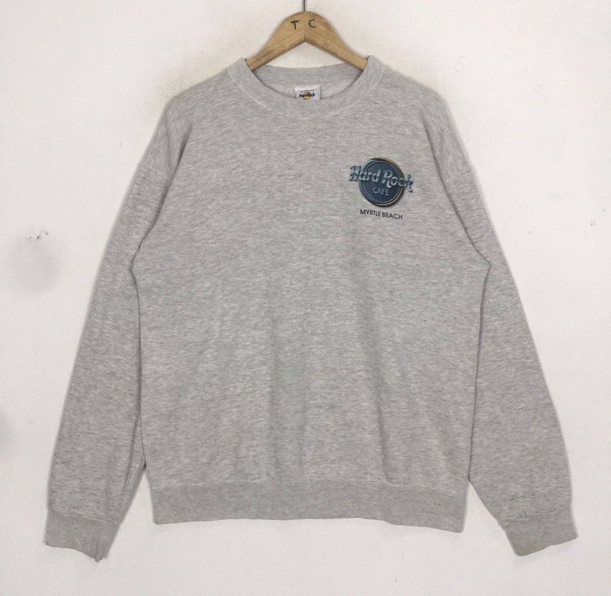 Hard Rock Cafe × Vintage Vintage Hard Rock Cafe Streetwear Crewneck Sweatshirt Size US L / EU 52-54 / 3 - 1 Thumbnail