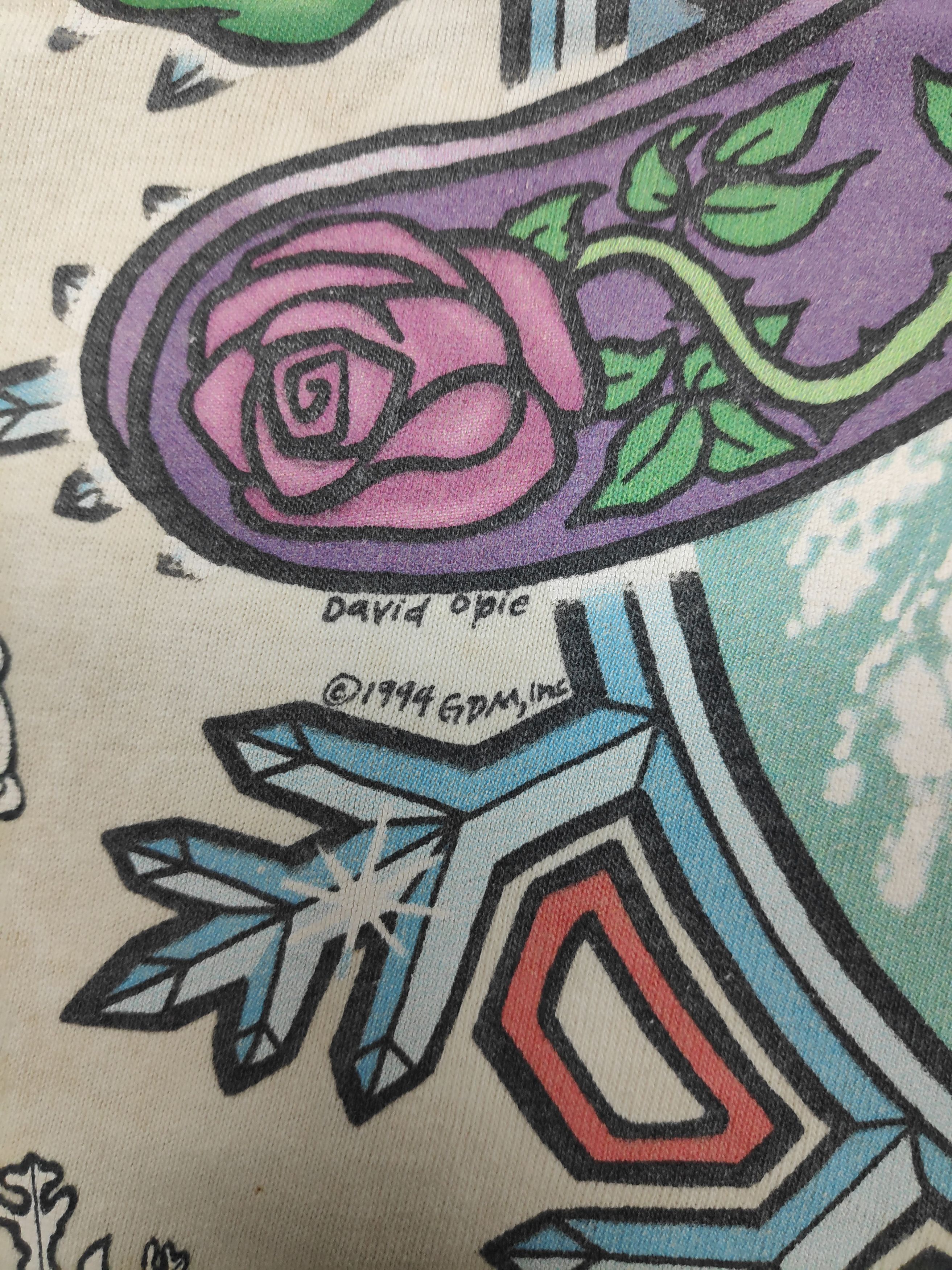 Band Tees × Grateful Dead × Liquid Blue DISTRESSED GRATEFUL DEAD X LIQUID BLUE Size US L / EU 52-54 / 3 - 14 Thumbnail