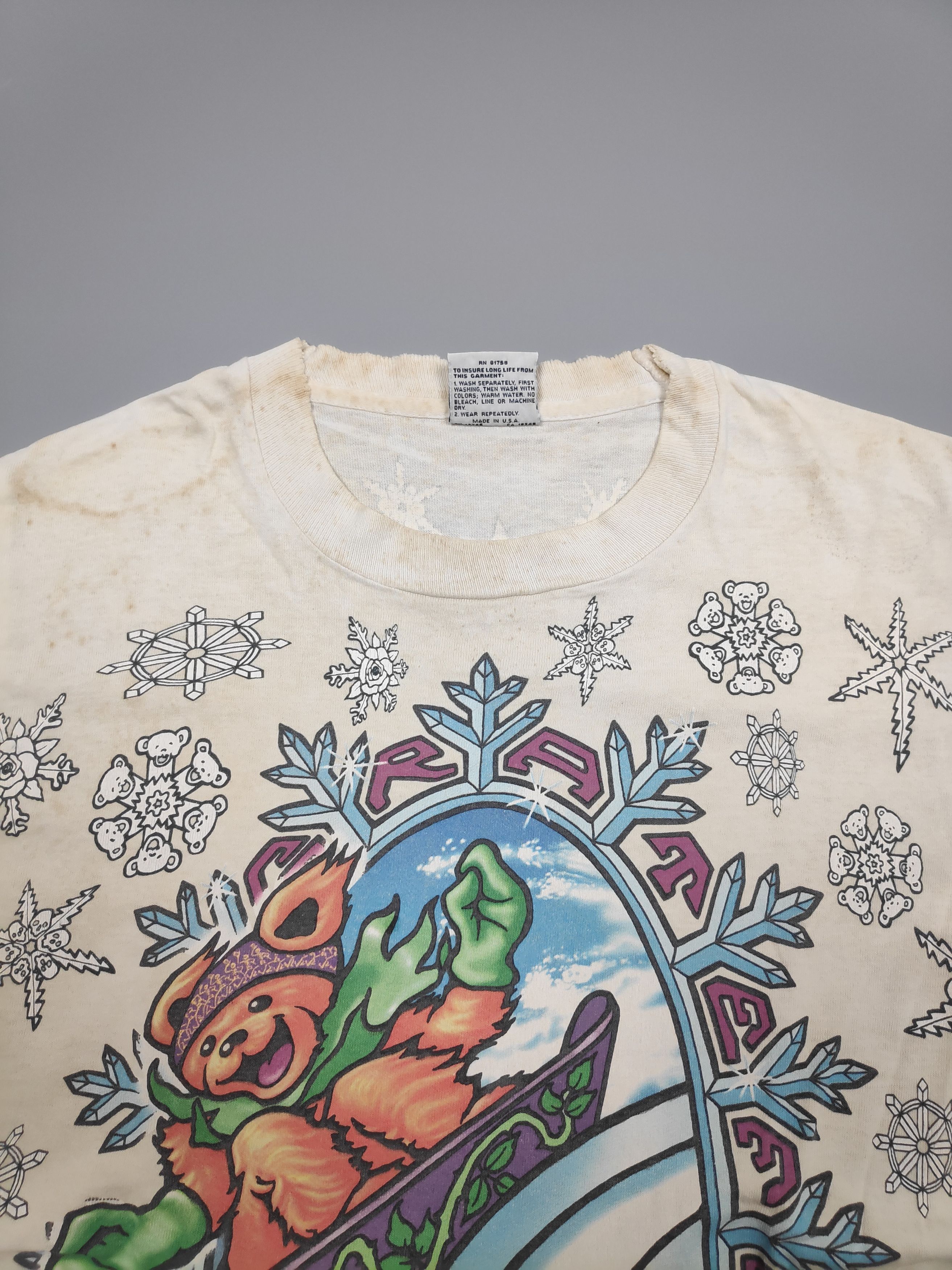 Band Tees × Grateful Dead × Liquid Blue DISTRESSED GRATEFUL DEAD X LIQUID BLUE Size US L / EU 52-54 / 3 - 19 Thumbnail