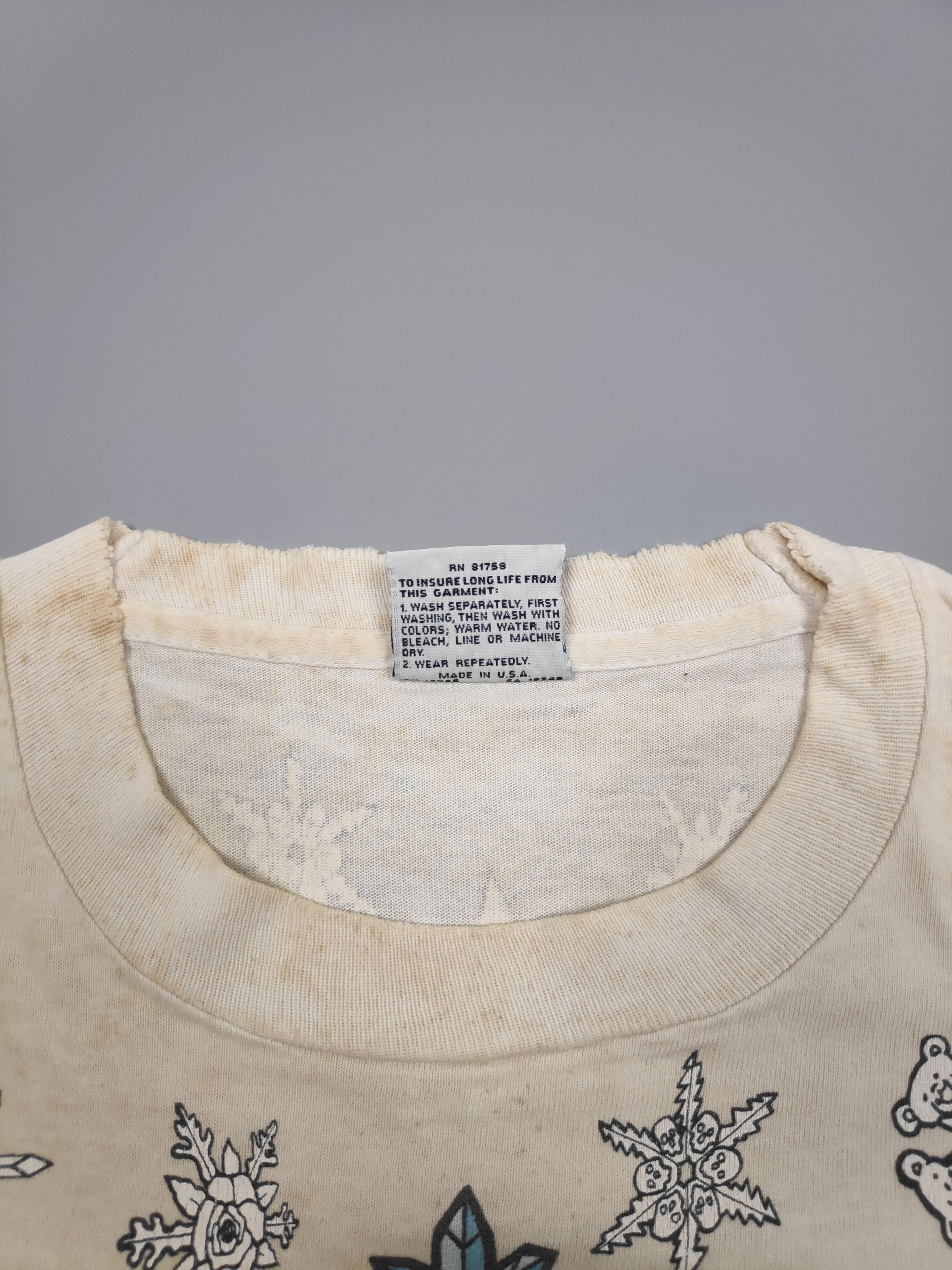 Band Tees × Grateful Dead × Liquid Blue DISTRESSED GRATEFUL DEAD X LIQUID BLUE Size US L / EU 52-54 / 3 - 18 Thumbnail