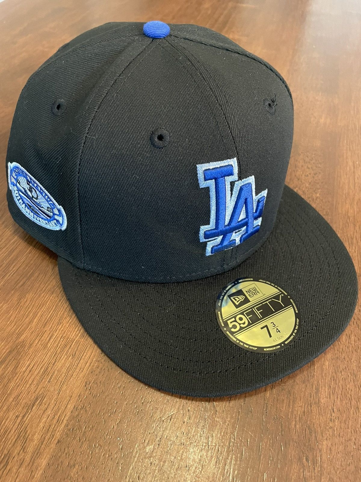 NWT CAPANOVA LA IN-STORE EXCLUSIVE New Era 5950 BONEZ BRIMZ Dodgers popular Hat 7-3/4