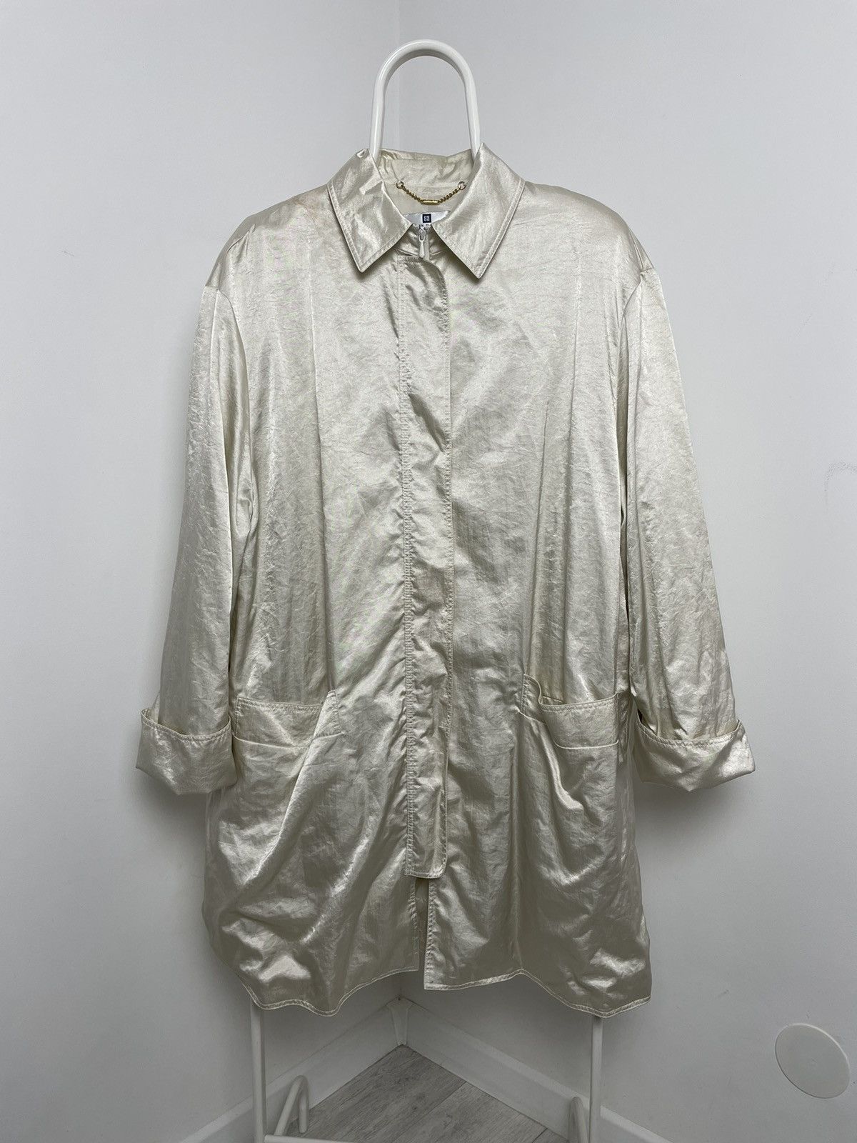 Givenchy Givenchy EN Pluse Archive Trench Jacket Size US M / EU 48-50 / 2 - 2 Thumbnail