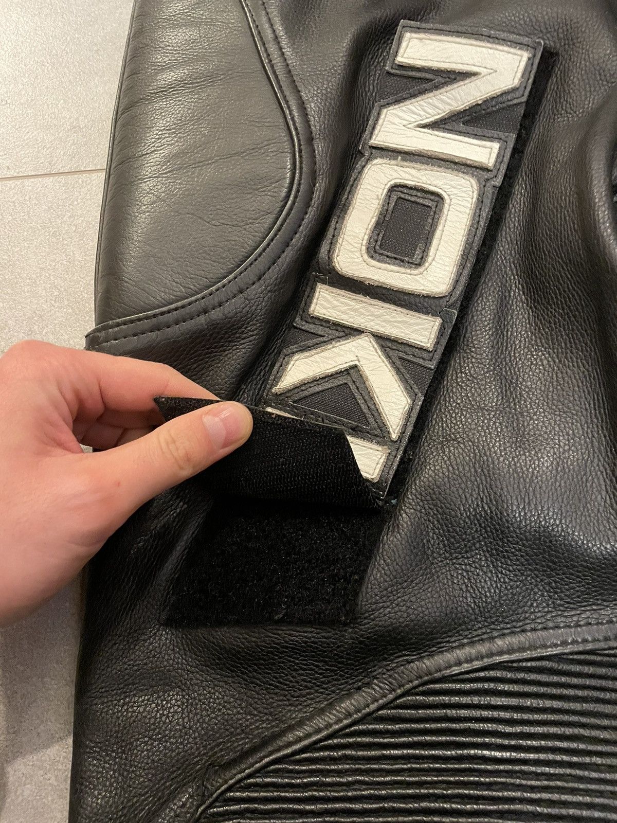Vintage Vintage Y2K Nokia Leather Moto Racing Pants Size US 32 / EU 48 - 4 Thumbnail