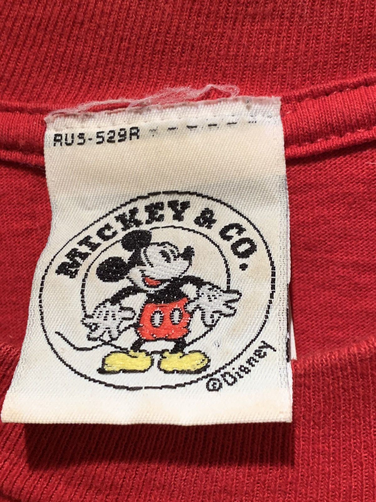 Disney *RARE* Vintage Disney Mickey & Co Embroidered USA-Made Shirt Size US L / EU 52-54 / 3 - 7 Thumbnail