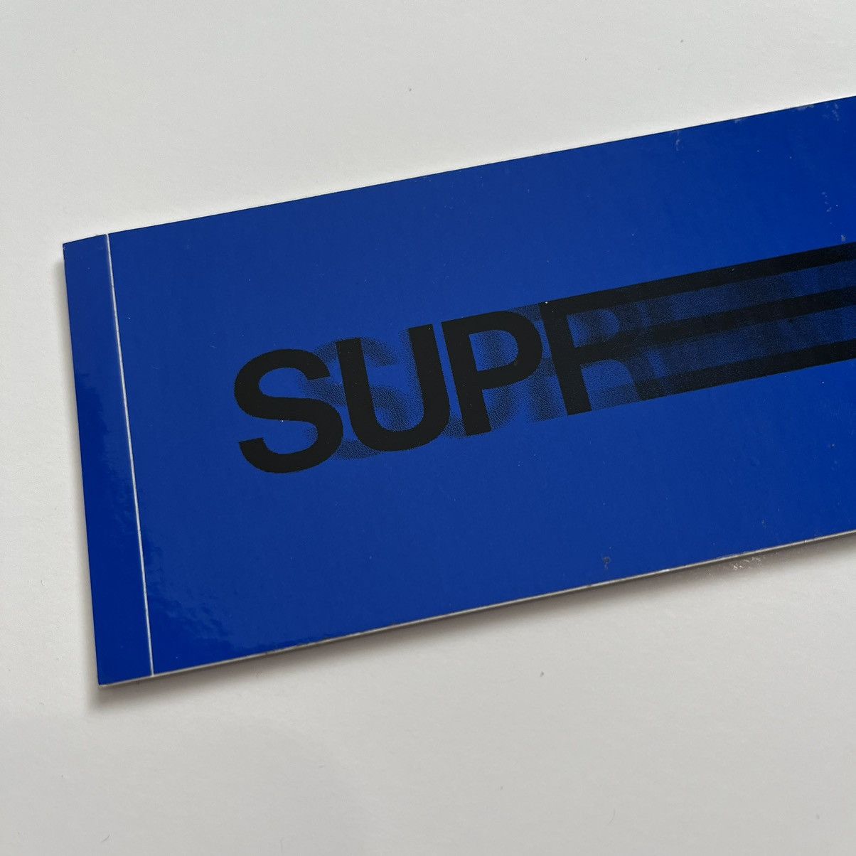 Supreme S/S10 Supreme Motion Logo Sticker Size ONE SIZE - 2 Thumbnail