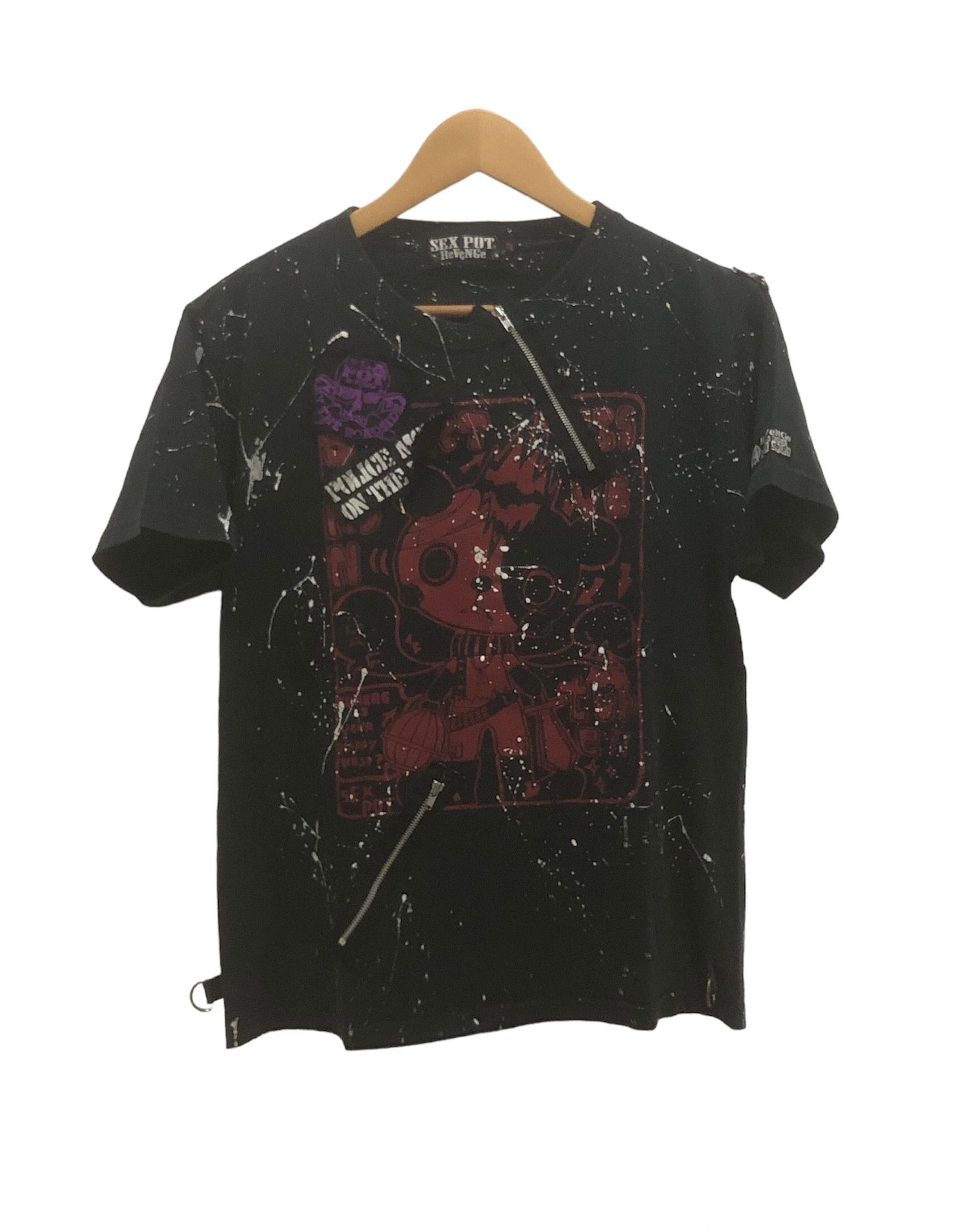 Japanese Punk Fashion Brand Sex Pot Revenge Tshirt