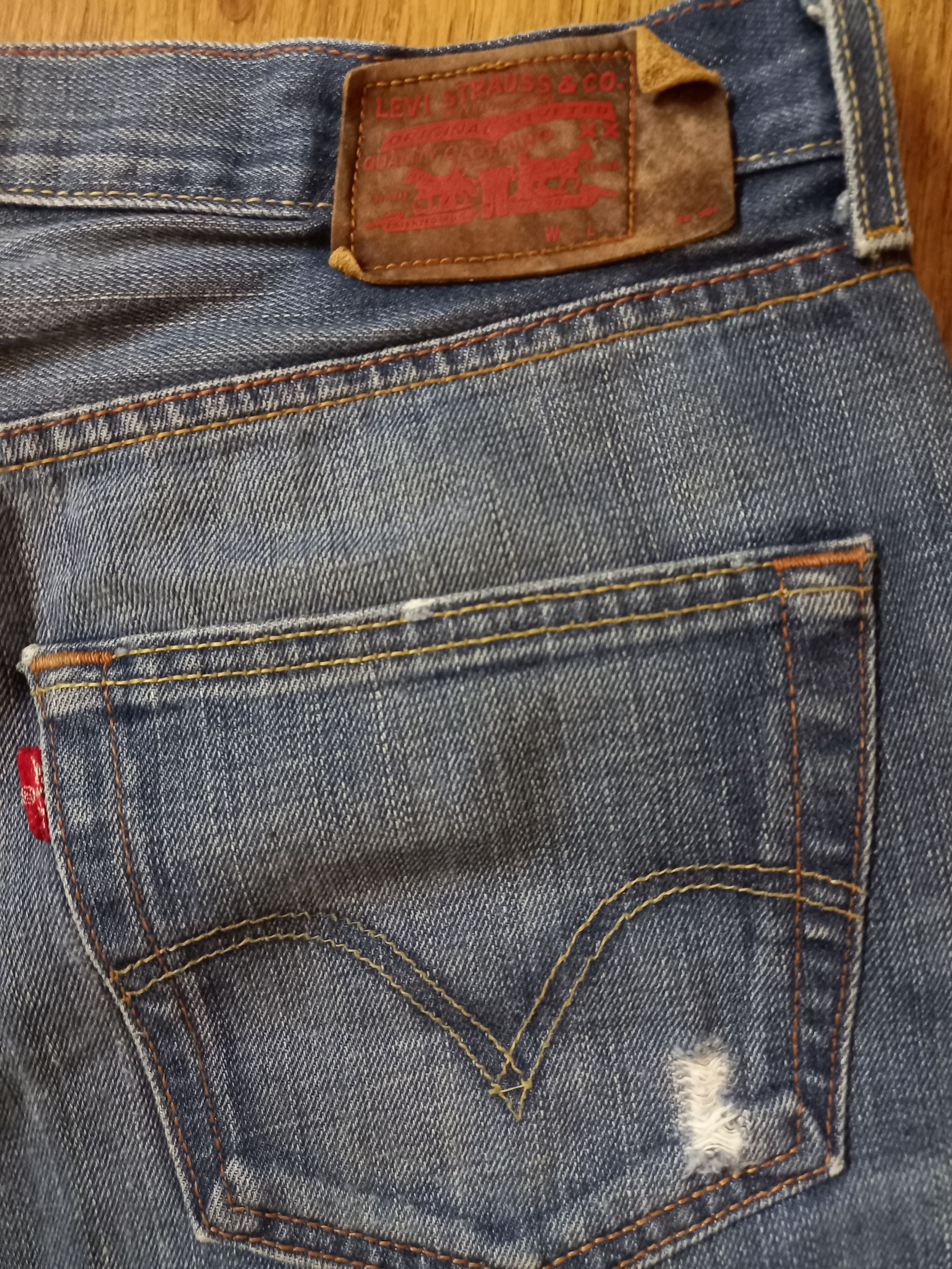 Vintage 36x32 Levi's Denim Jeans Size US 36 / EU 52 - 8 Thumbnail