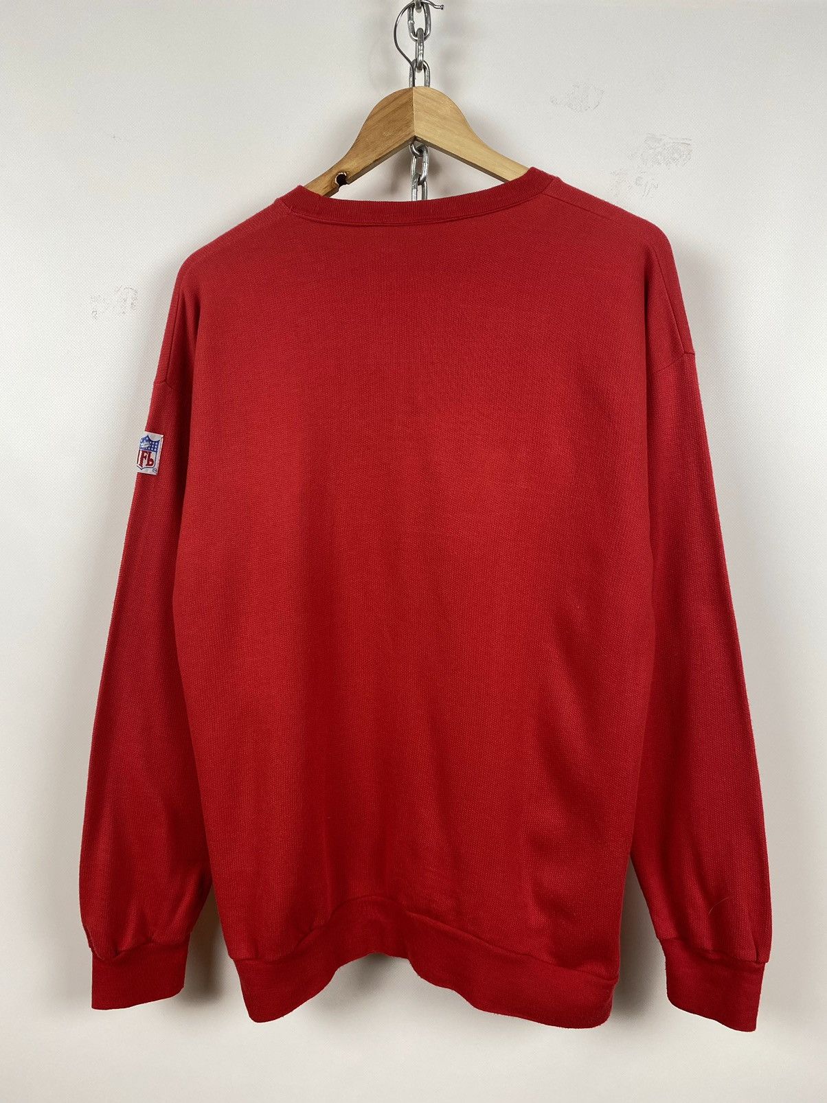 NFL 1970s Vintage New England Patriots NFL Red Sweatshirt Size US M / EU 48-50 / 2 - 8 Thumbnail