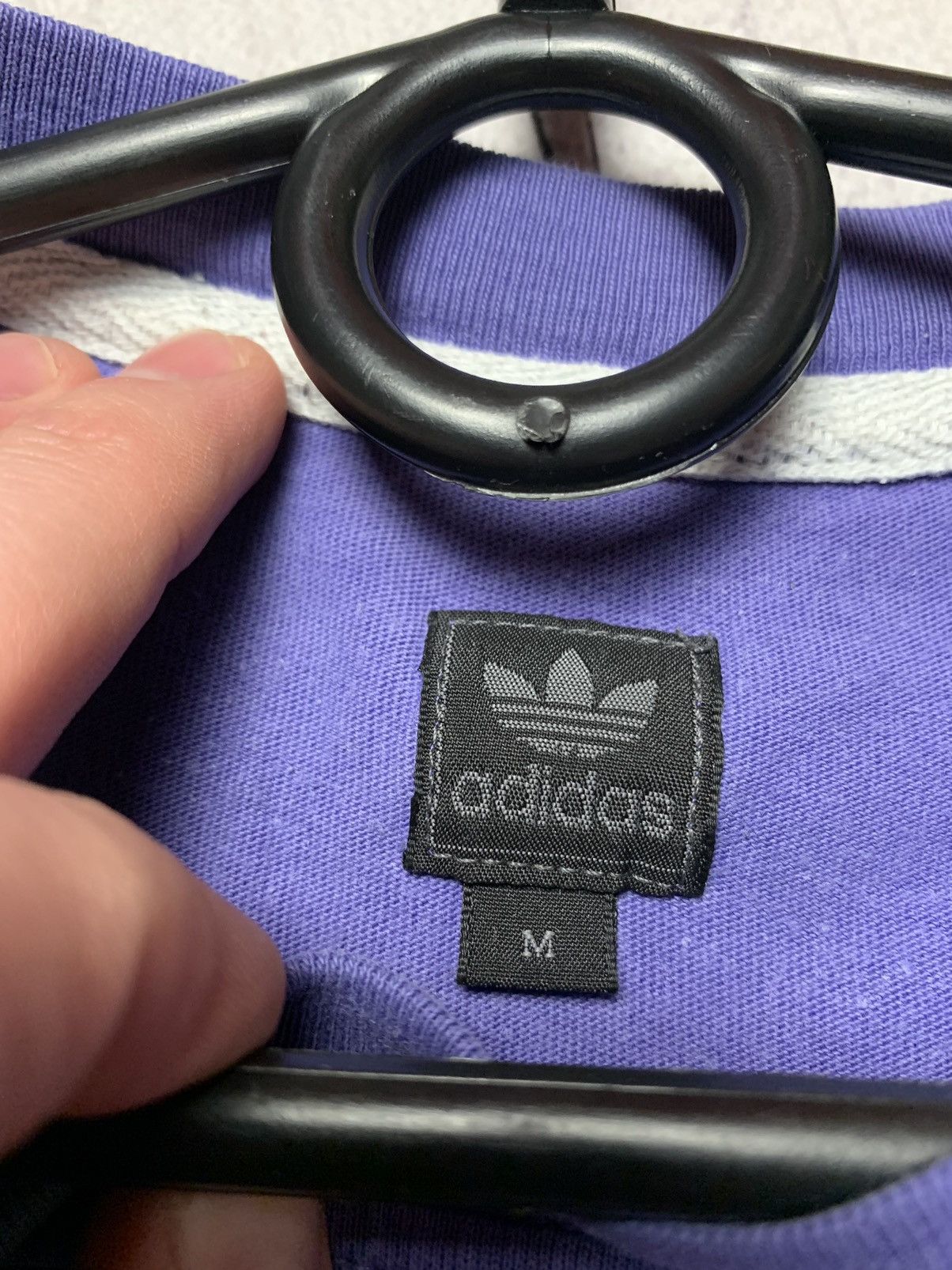 Adidas × Vintage Vintage Adidas originals tee size M rare purple Size US M / EU 48-50 / 2 - 3 Thumbnail