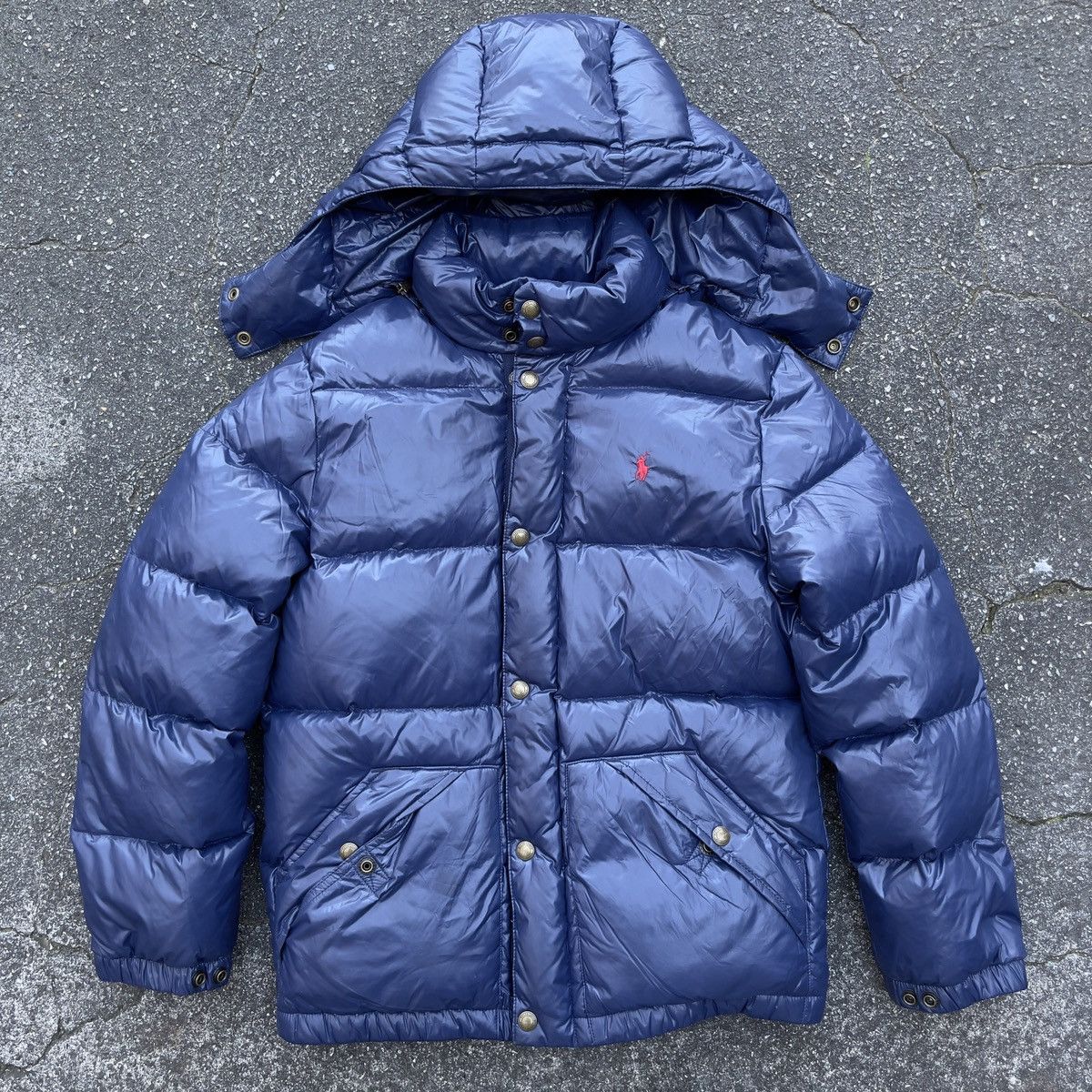 Polo Ralph Lauren Polo Ralph Lauren Hooded Down Bubble Puffer Coat ...