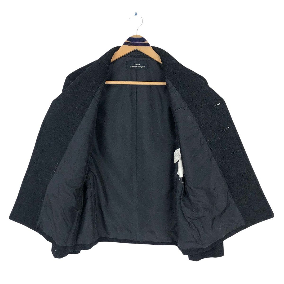 Comme des Garcons Vintage Tricot Comme Des Garcons AD1998 Wool Jacket Size S / US 4 / IT 40 - 10 Thumbnail