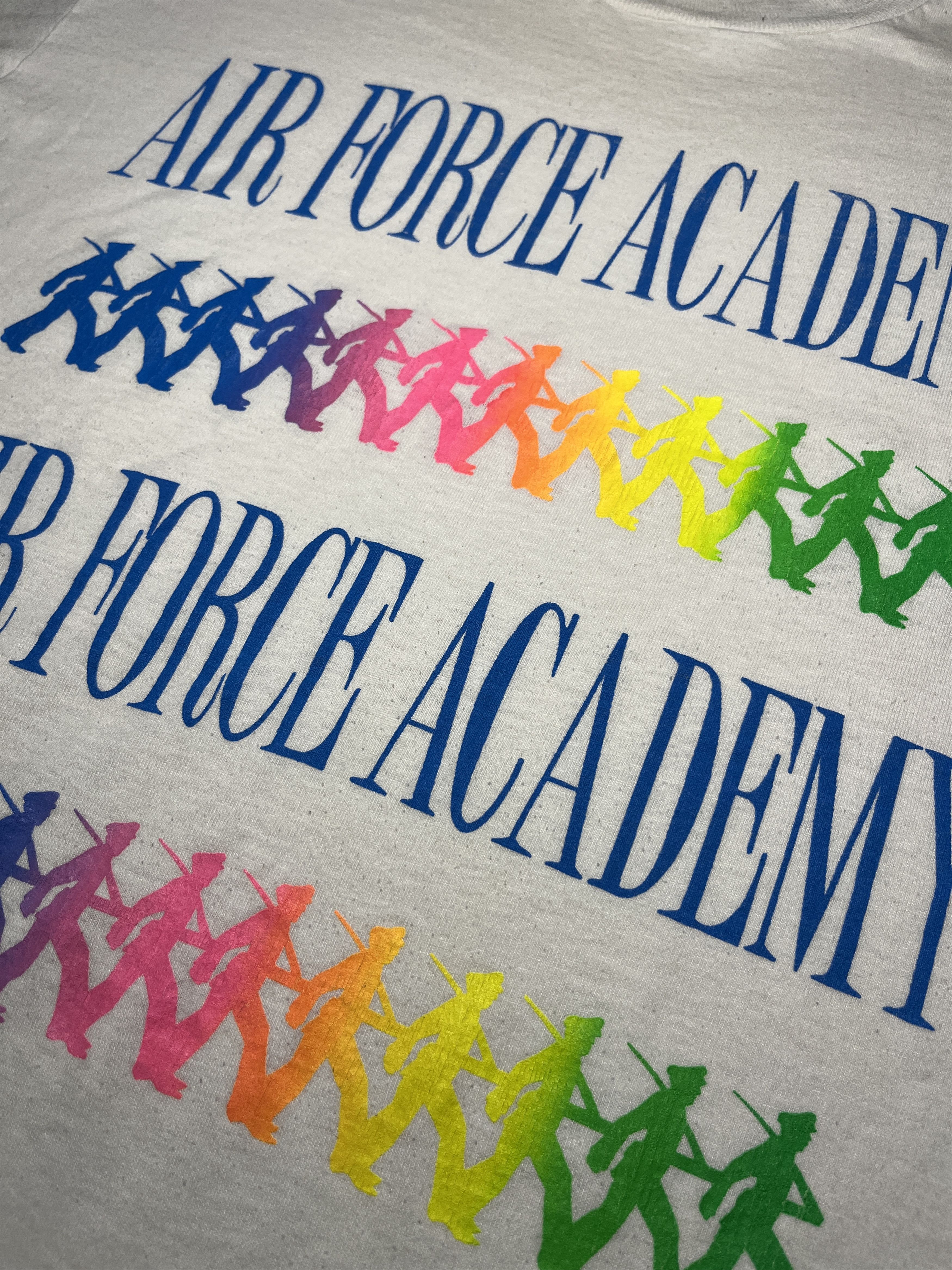 Other US Air force Academy Vintage Single Stitch 80s T-shirt Size US L / EU 52-54 / 3 - 5 Thumbnail